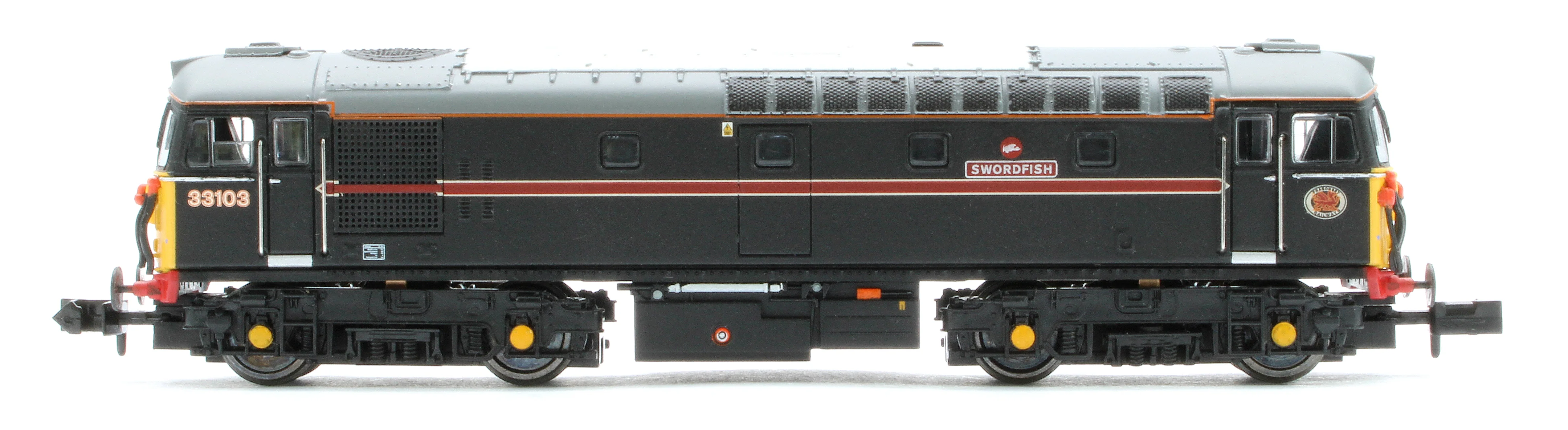 2D-001-026D Class 33/1 33103 Fragonset Swordfish Diesel Locomotive - DCC Fitted - Image 6
