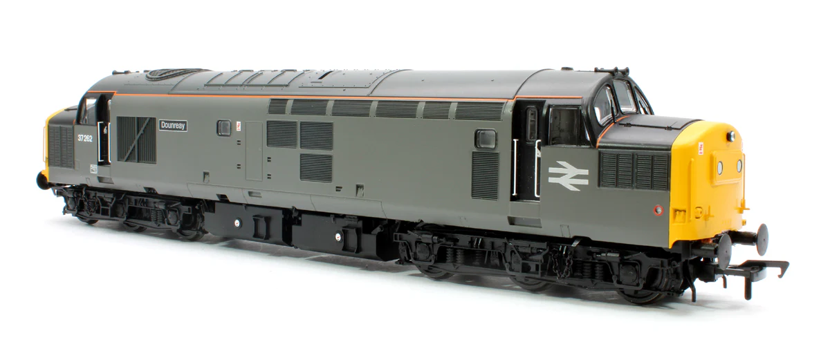 35-311 Class 37/0 Centre Headcode 37262 'Dounreay' BR Engineers Grey Diesel Locomotive - Image 2