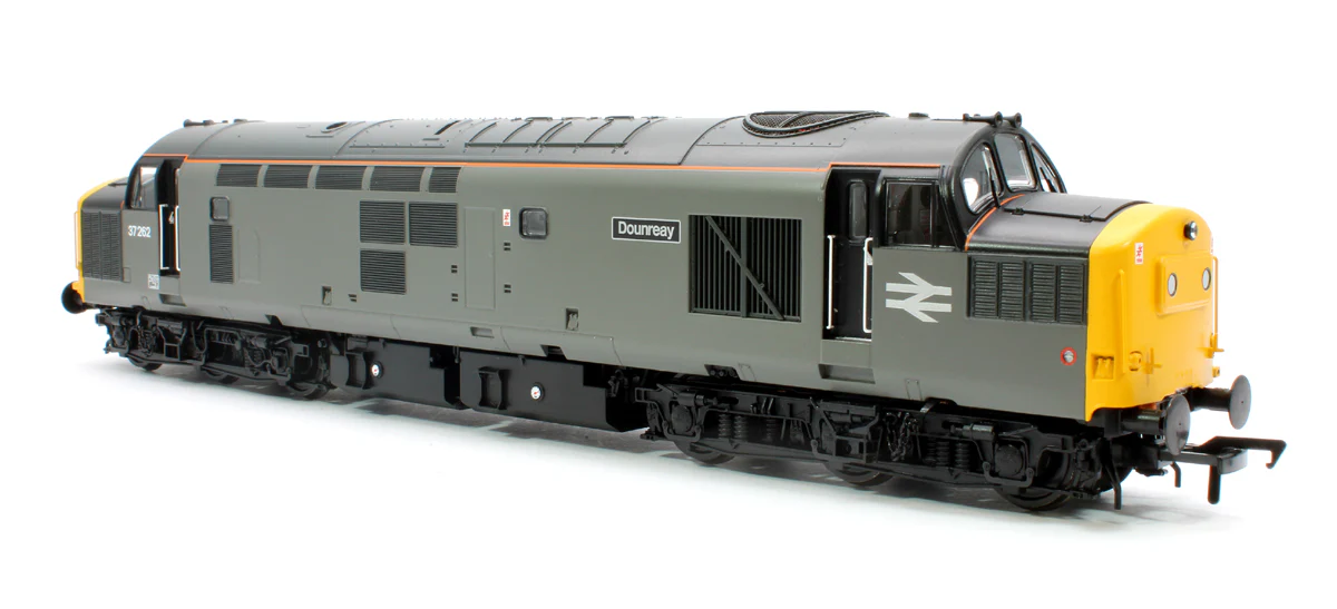 35-311 Class 37/0 Centre Headcode 37262 'Dounreay' BR Engineers Grey Diesel Locomotive - Image 4
