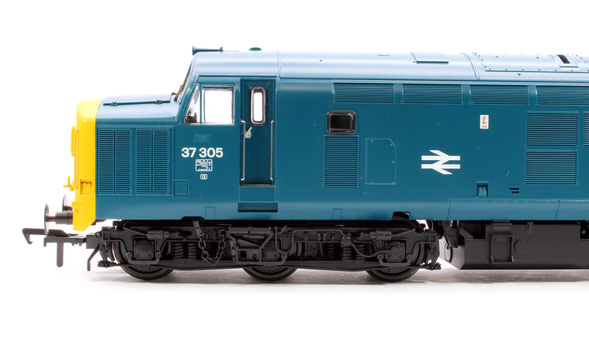 35-303 Pre-Owned Class 37/0 Centre Headcode 37305 BR Blue Diesel Locomotive - Image 6