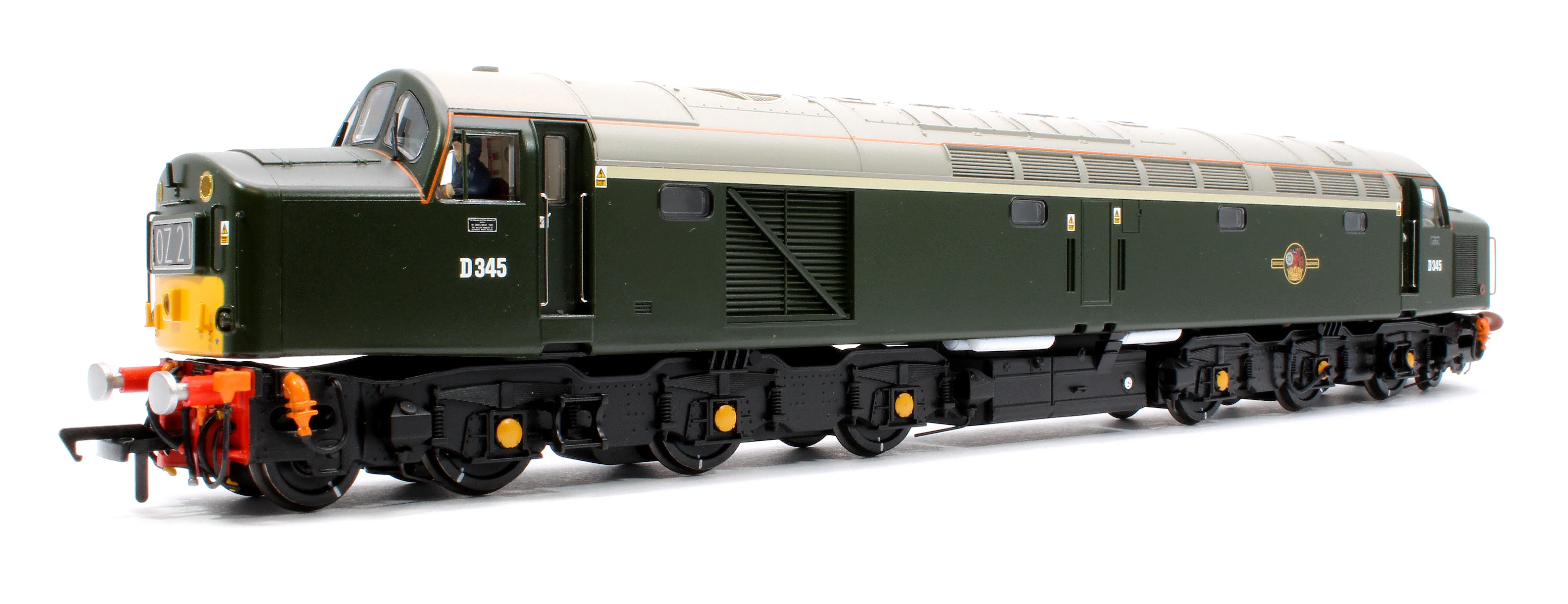32-491 Class 40 Centre Headcode D345 BR Green (Small Yellow Panels) Diesel Locomotive