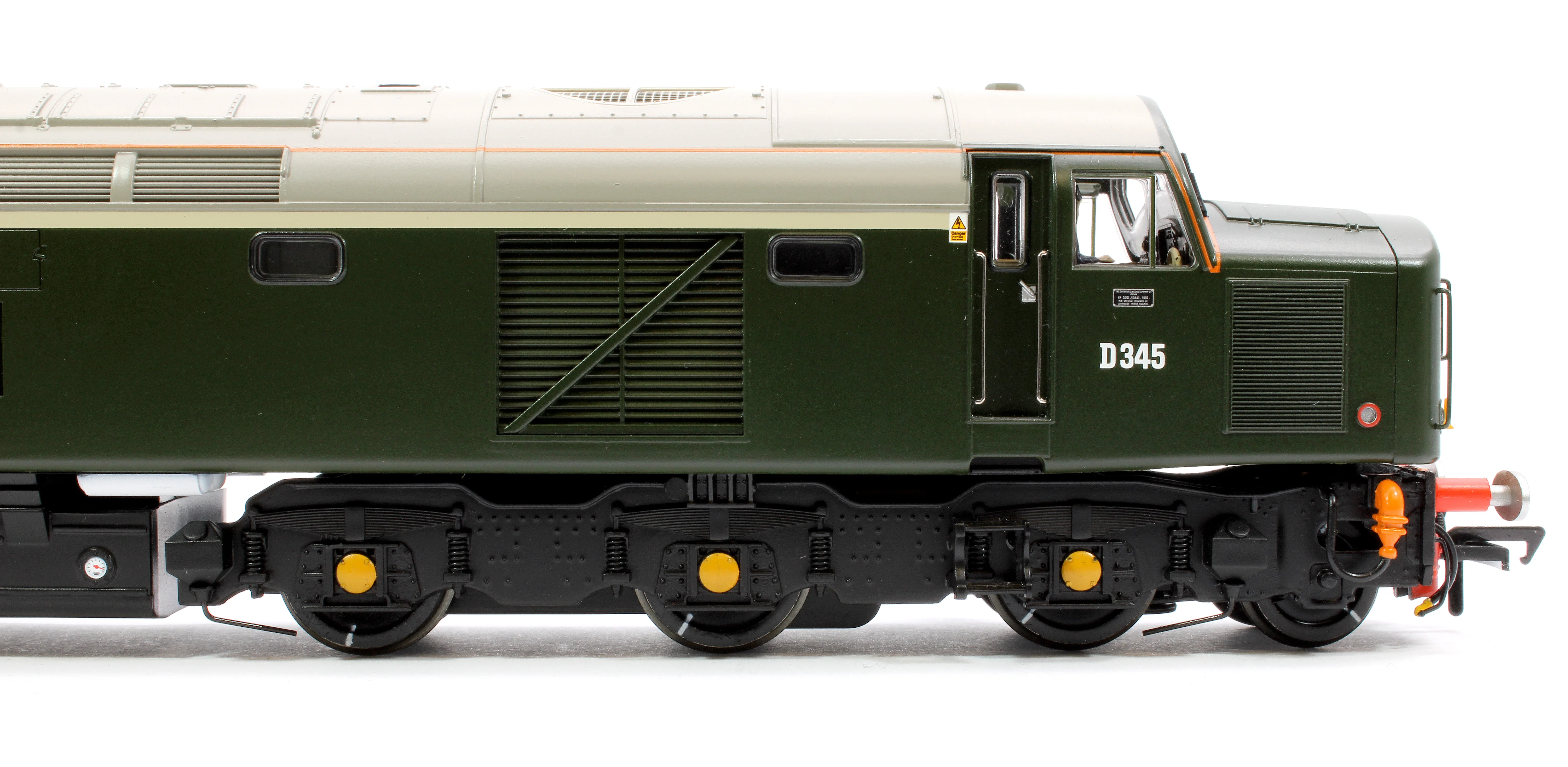 32-491 Class 40 Centre Headcode D345 BR Green (Small Yellow Panels) Diesel Locomotive - Image 7