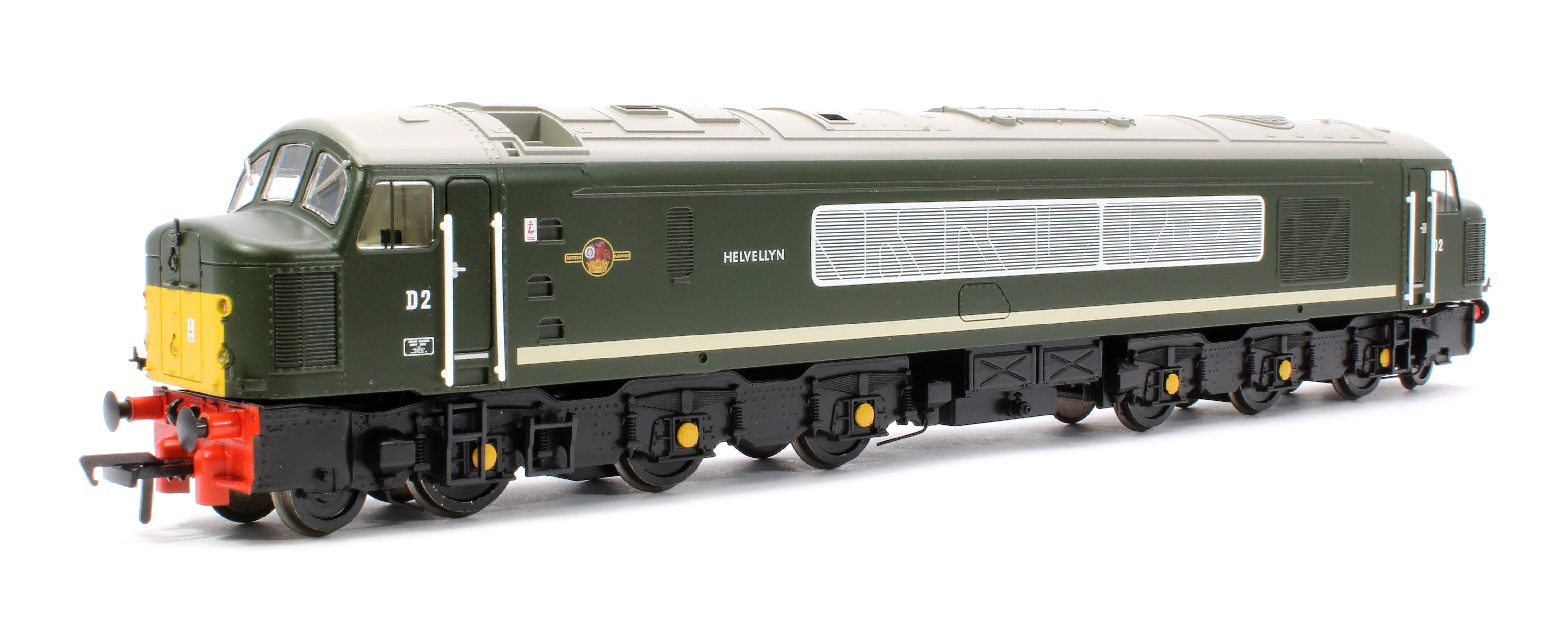32-653 Class 44 Disc Headcode D2 'Helvellyn' BR Green (Small Yellow Panels) Diesel Locomotive - Image 3