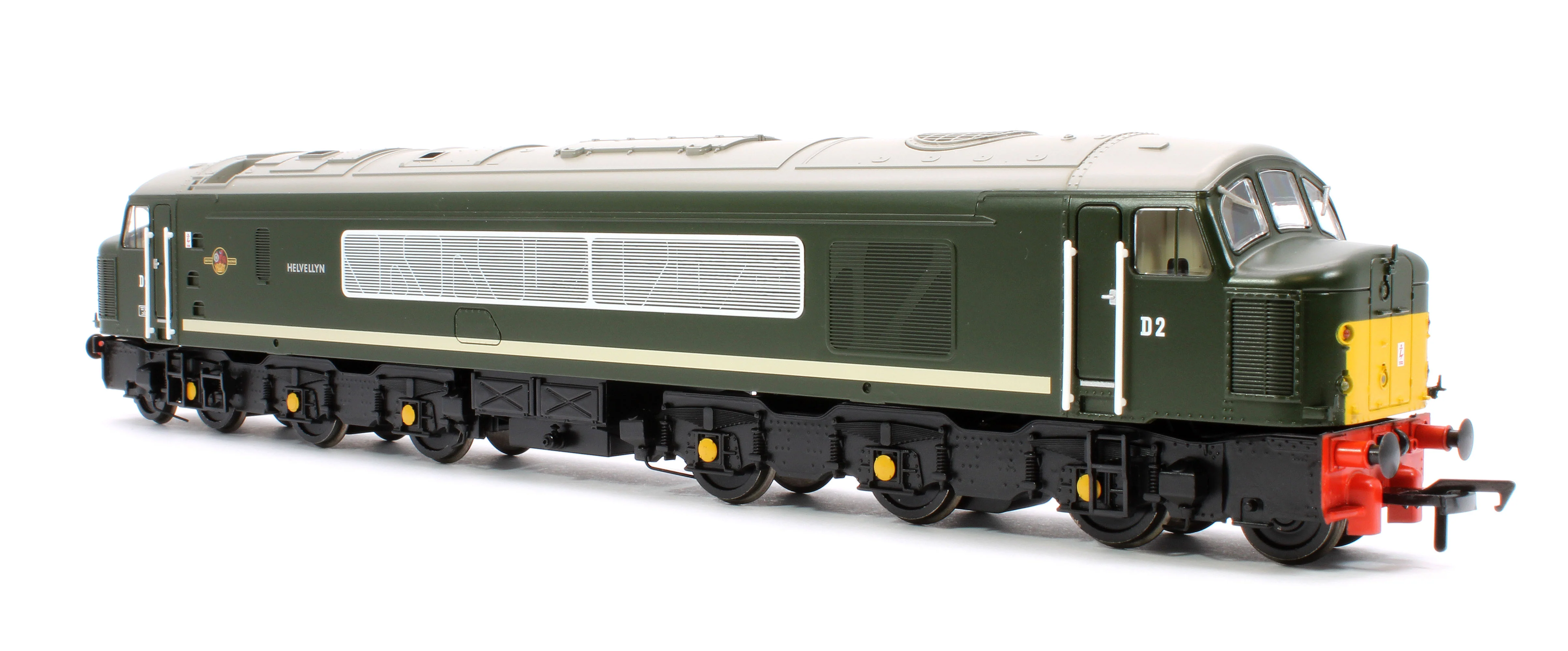 32-653 Class 44 Disc Headcode D2 'Helvellyn' BR Green (Small Yellow Panels) Diesel Locomotive - Image 4