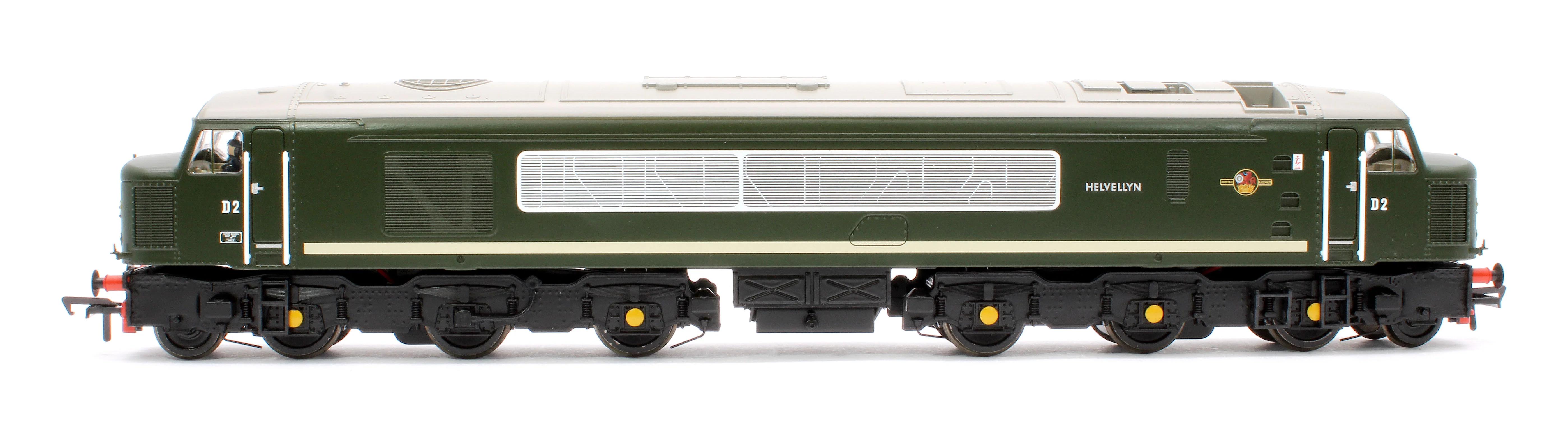 32-653 Class 44 Disc Headcode D2 'Helvellyn' BR Green (Small Yellow Panels) Diesel Locomotive - Image 5