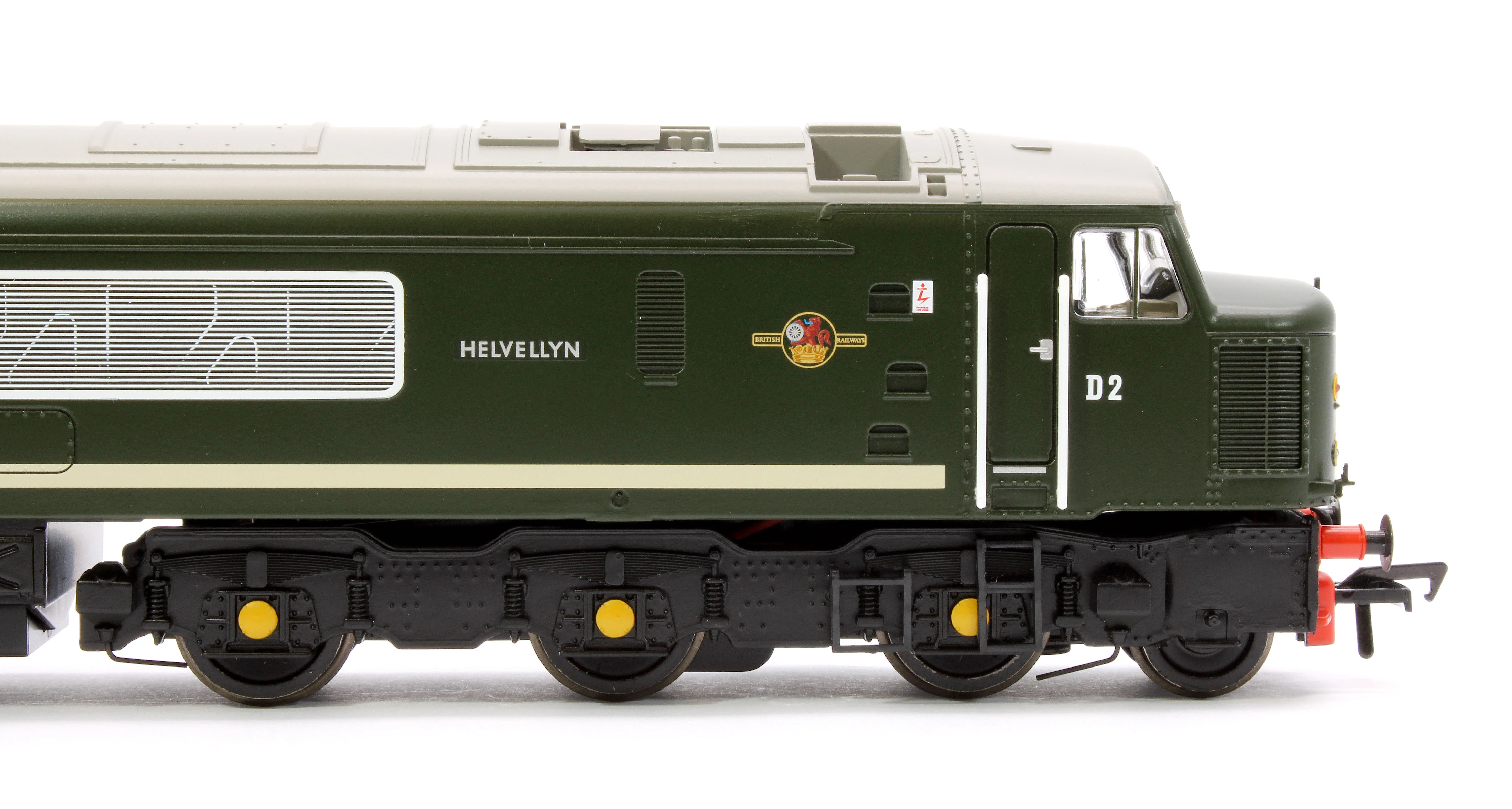 32-653 Class 44 Disc Headcode D2 'Helvellyn' BR Green (Small Yellow Panels) Diesel Locomotive - Image 7