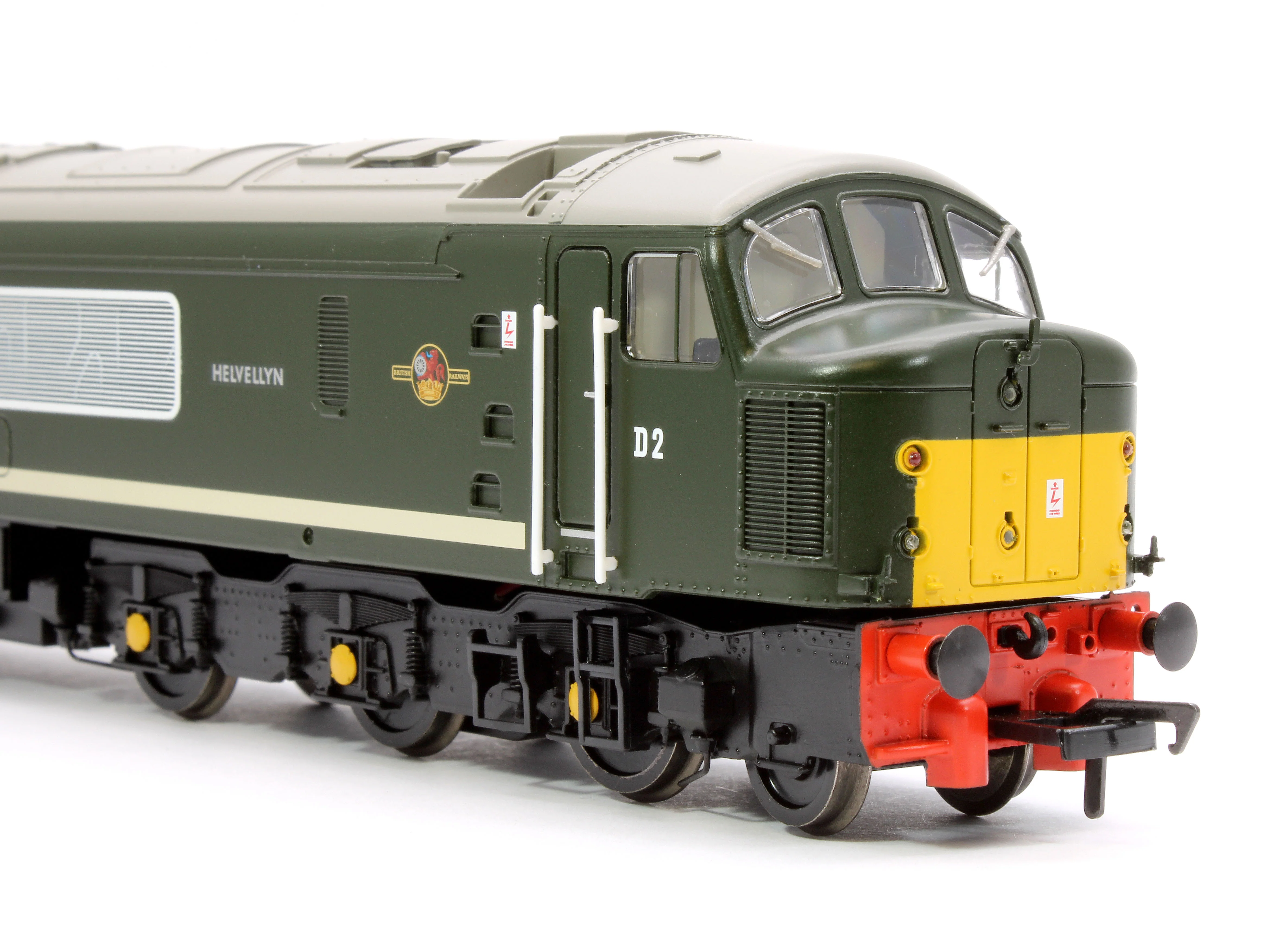 32-653 Class 44 Disc Headcode D2 'Helvellyn' BR Green (Small Yellow Panels) Diesel Locomotive - Image 9