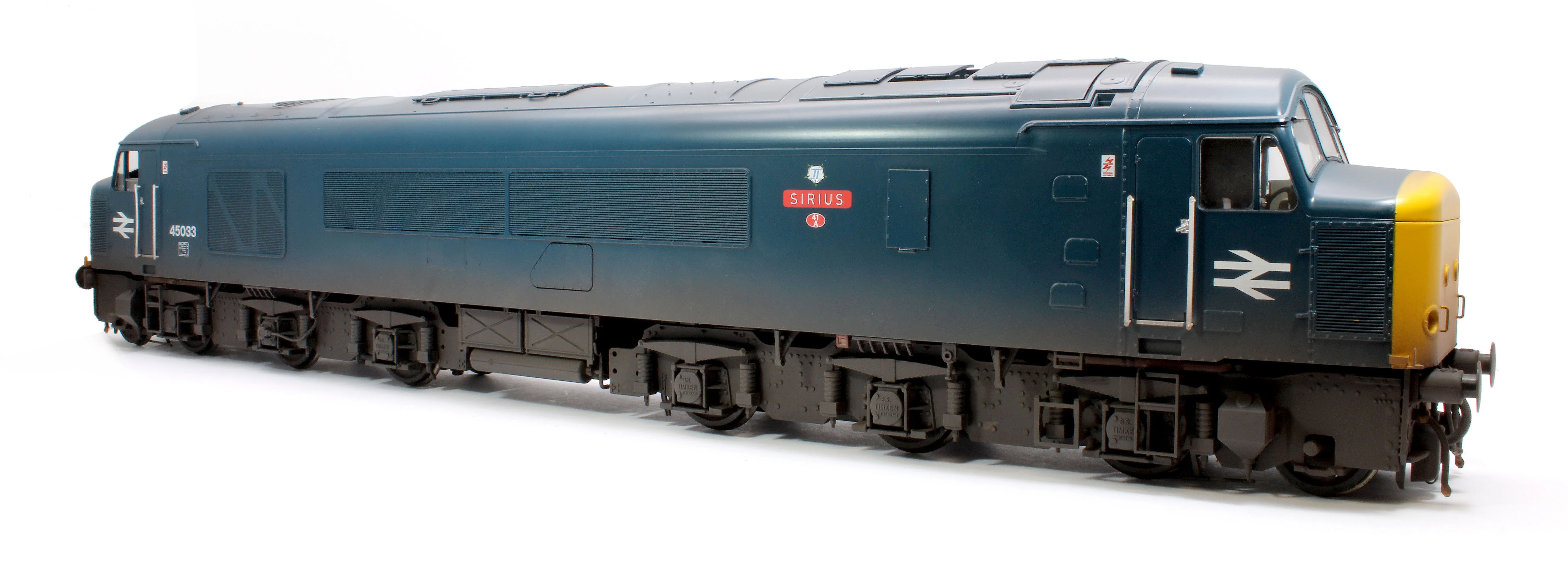 4522 Class 45/0 45033 ‘Sirius’ BR blue Diesel Locomotive - Weathered - Image 3
