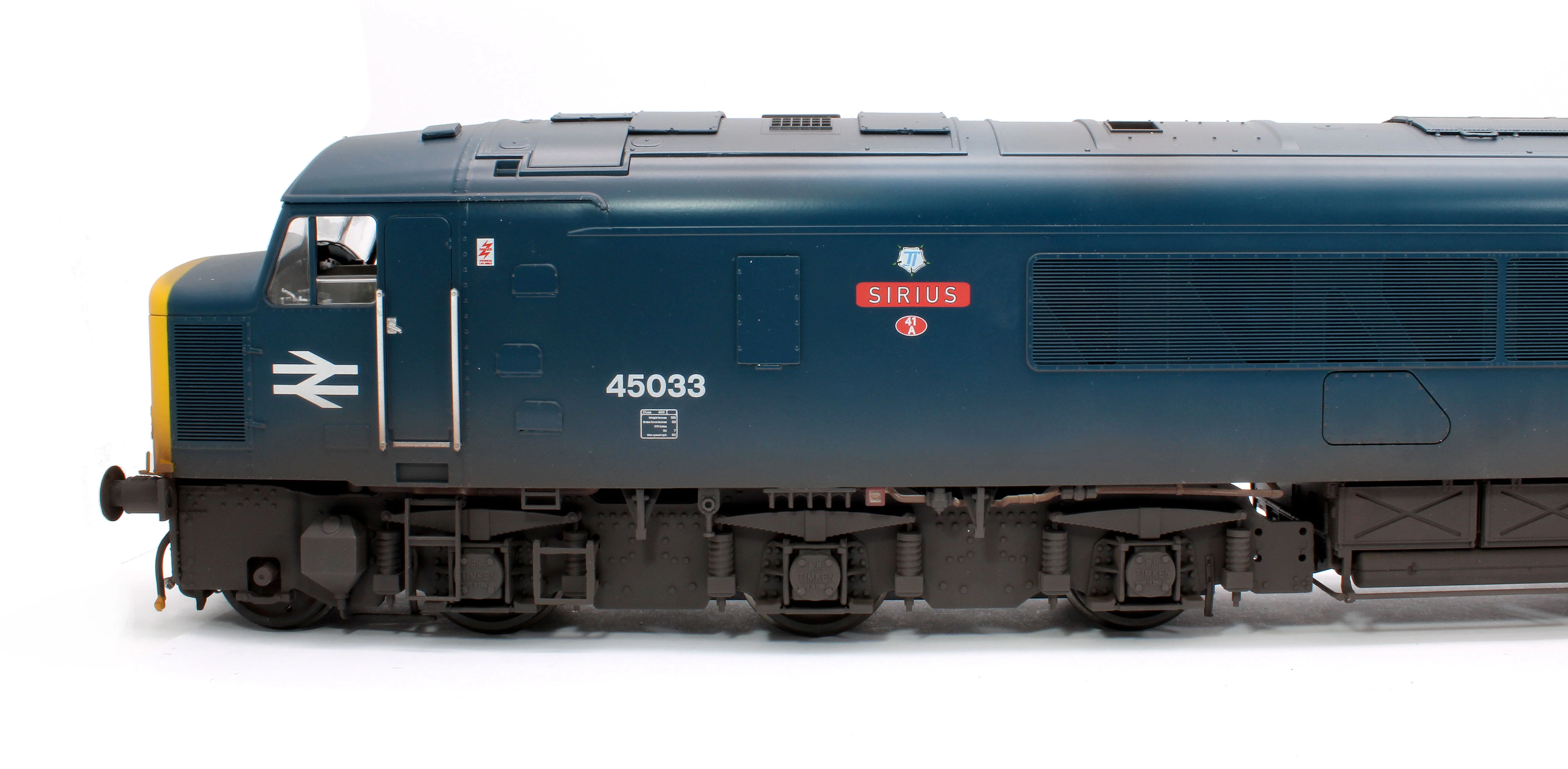 4522 Class 45/0 45033 ‘Sirius’ BR blue Diesel Locomotive - Weathered - Image 6