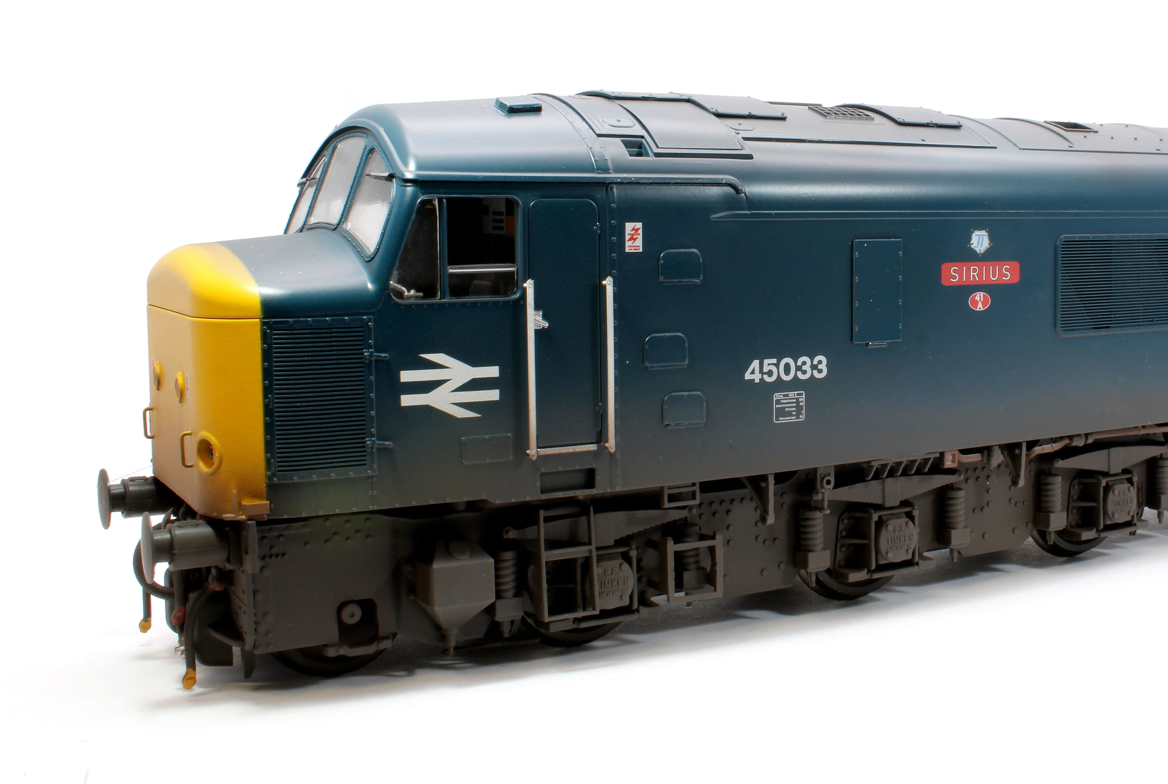 4522 Class 45/0 45033 ‘Sirius’ BR blue Diesel Locomotive - Weathered - Image 8