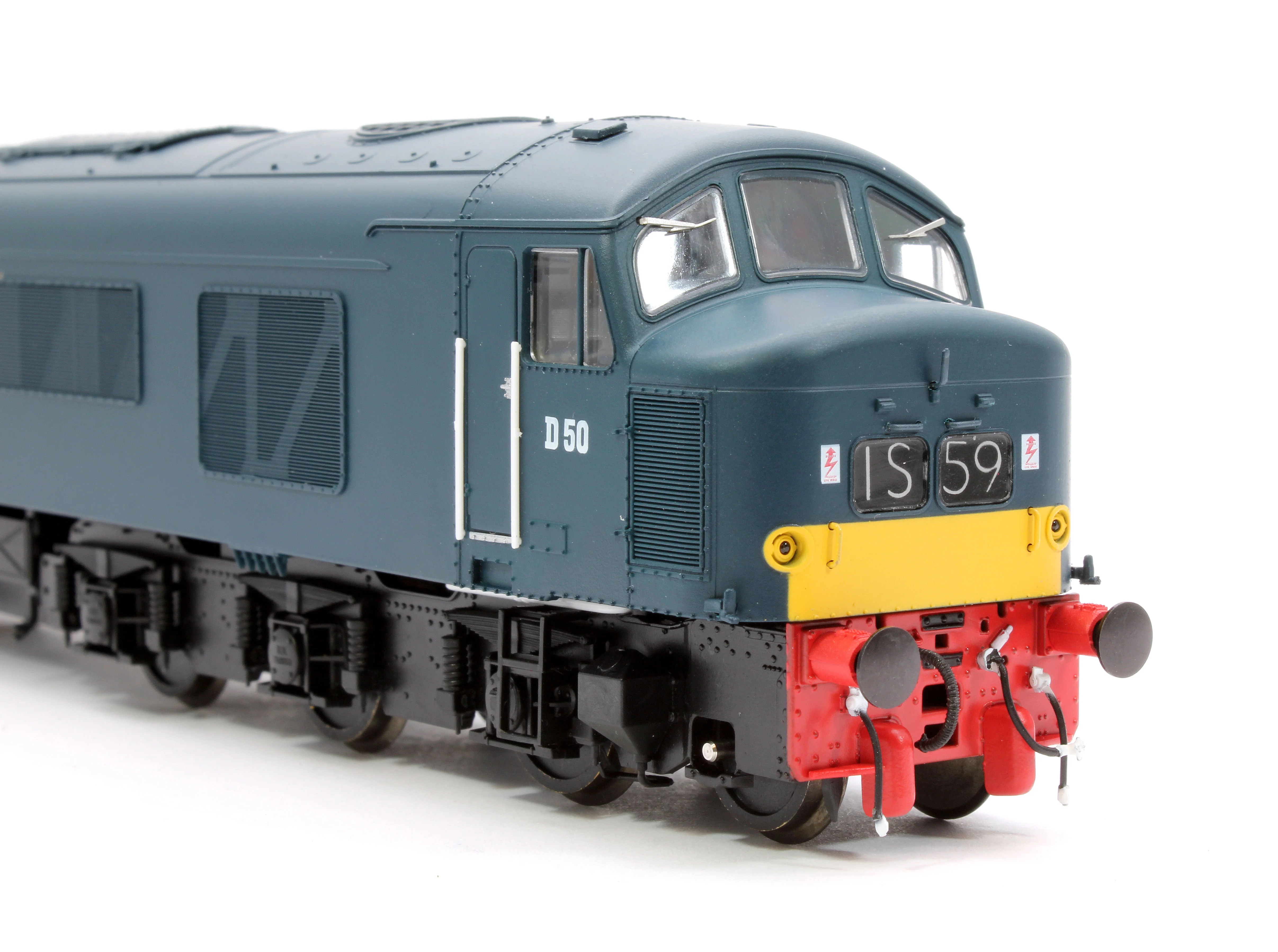 Class 45/0 'The King’s Shropshire Light Infantry' D50 BR Blue (small yellow panel) Diesel Locomotive - Image 10