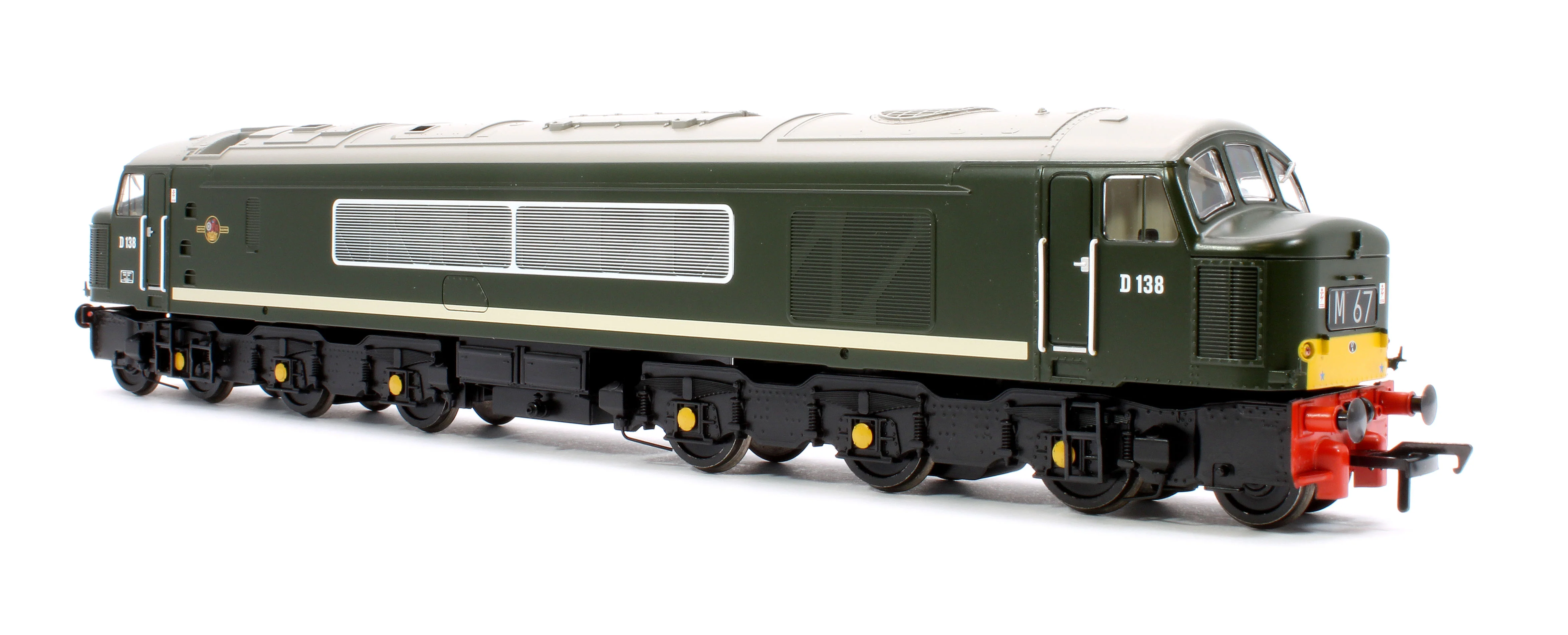 32-702A Class 46 Centre Headcode D138 BR Green (Small Yellow Panels) Diesel Locomotive - Image 4