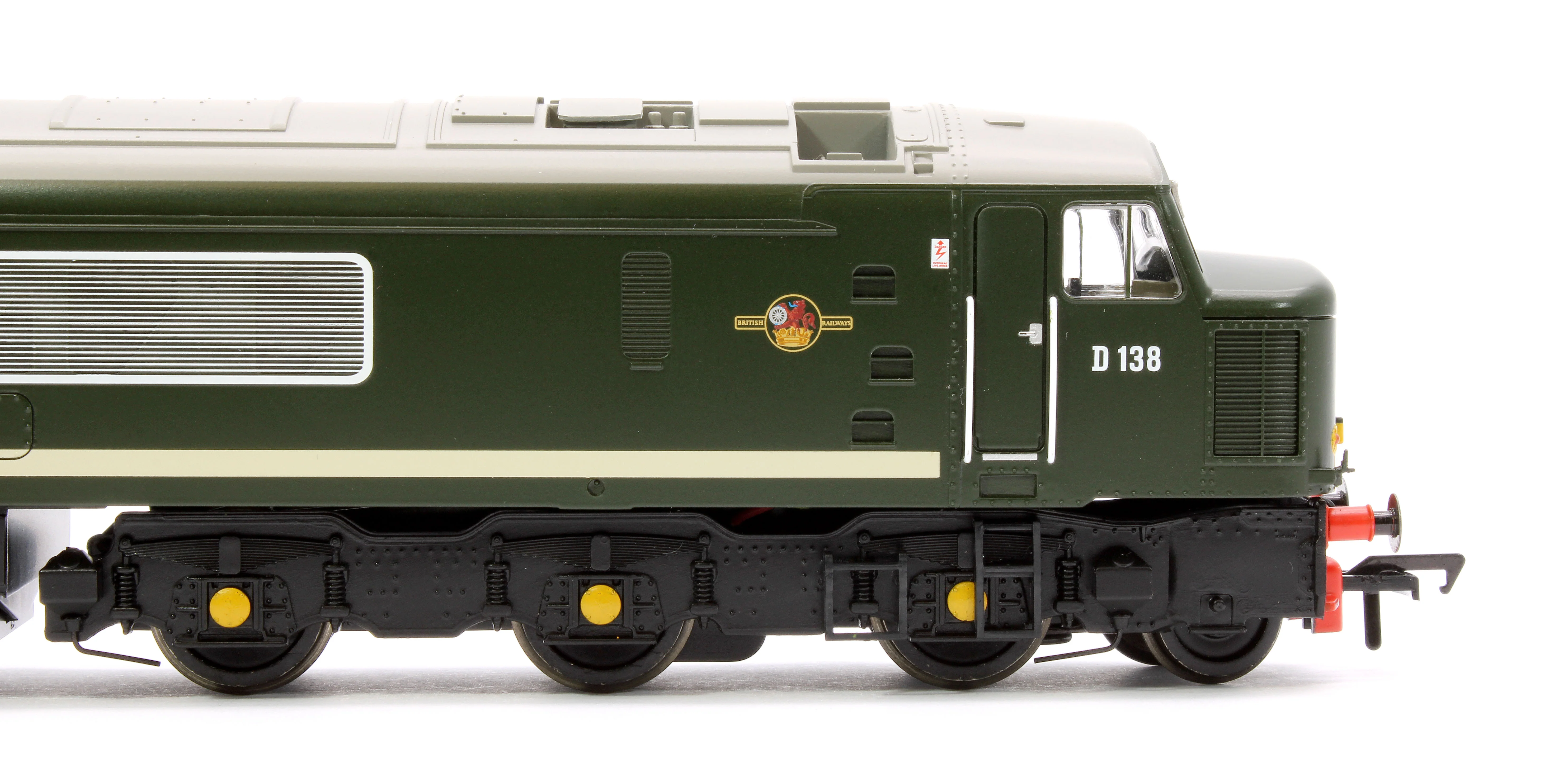 32-702A Class 46 Centre Headcode D138 BR Green (Small Yellow Panels) Diesel Locomotive - Image 7