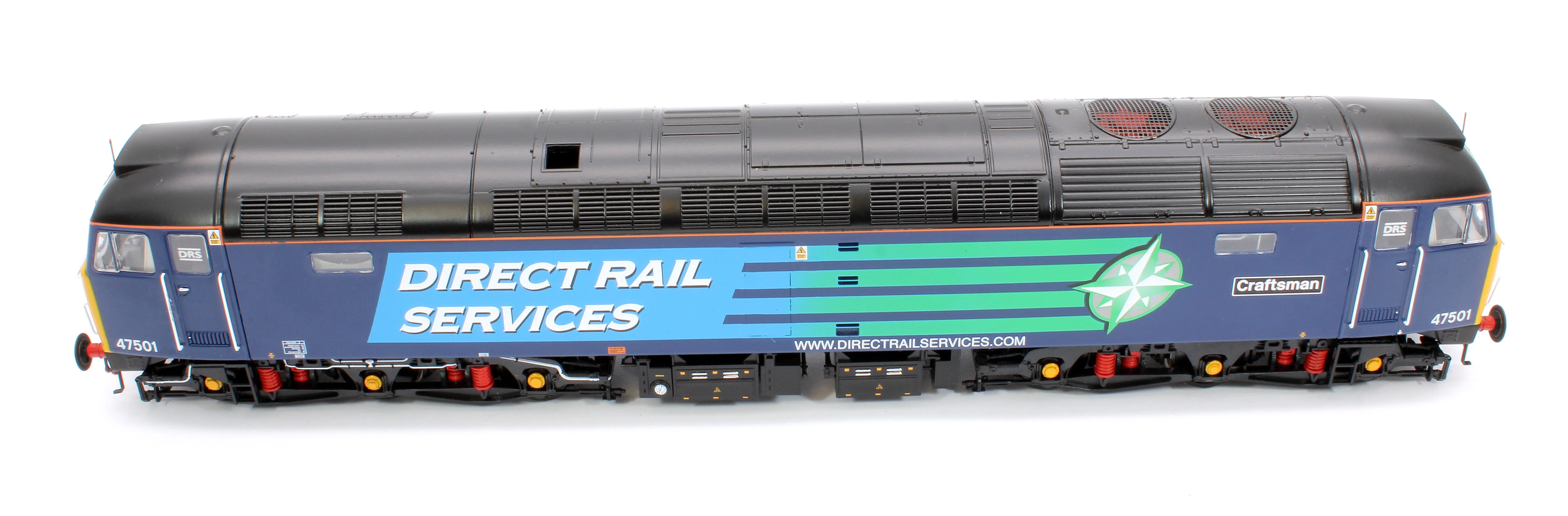 GM4240223 Class 47 501 'Craftsman' Direct Rail Services Diesel Locomotive - DCC Sound - Image 10