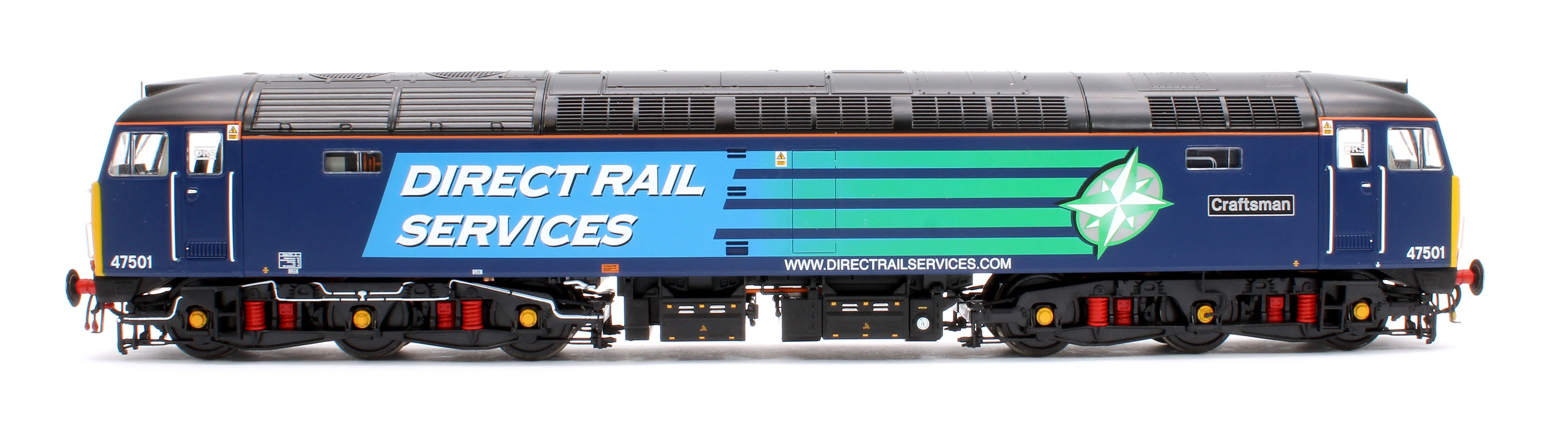 GM4240223 Class 47 501 'Craftsman' Direct Rail Services Diesel Locomotive - DCC Sound - Image 5