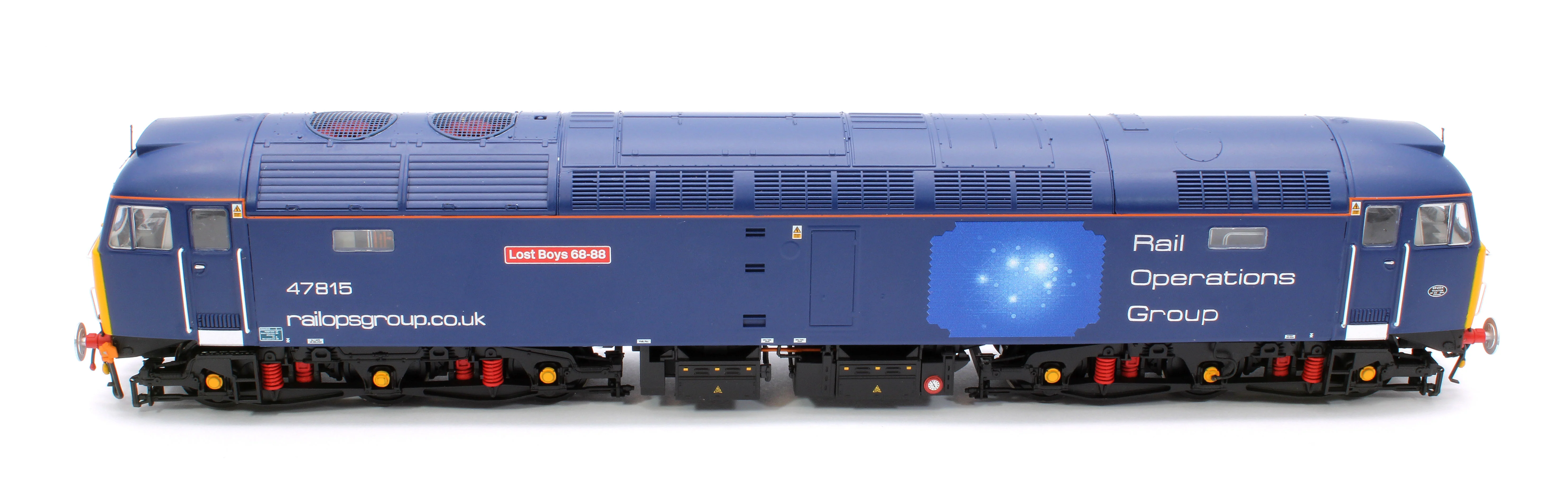 GM4240221 Class 47 815 'Lost Boys 68-88' Rail Operations Group Diesel Locomotive - DCC Sound - Image 11