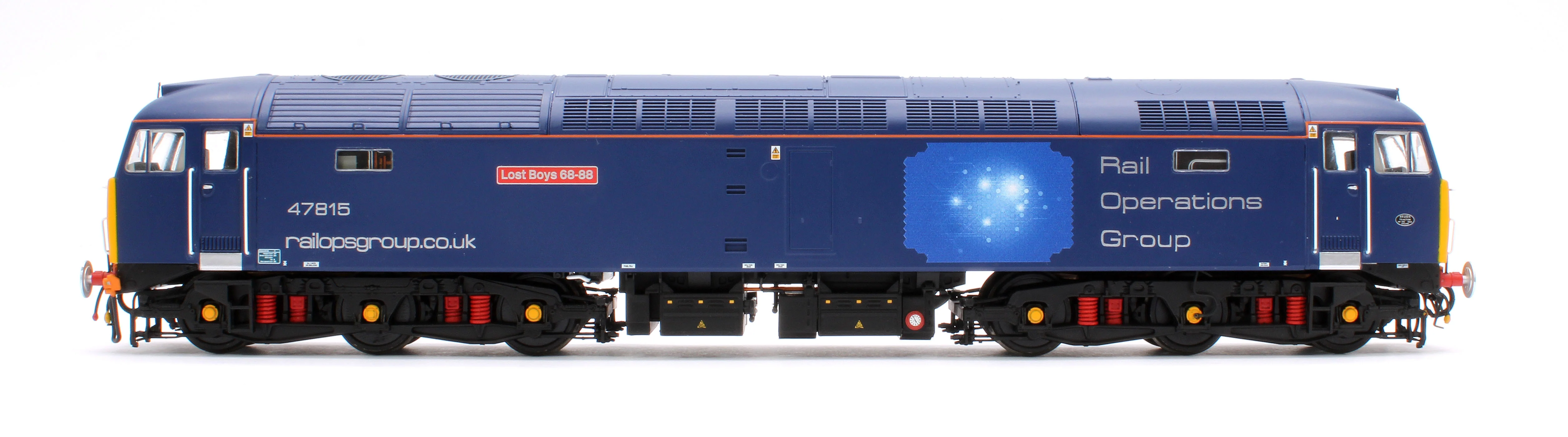 GM4240221 Class 47 815 'Lost Boys 68-88' Rail Operations Group Diesel Locomotive - DCC Sound - Image 5