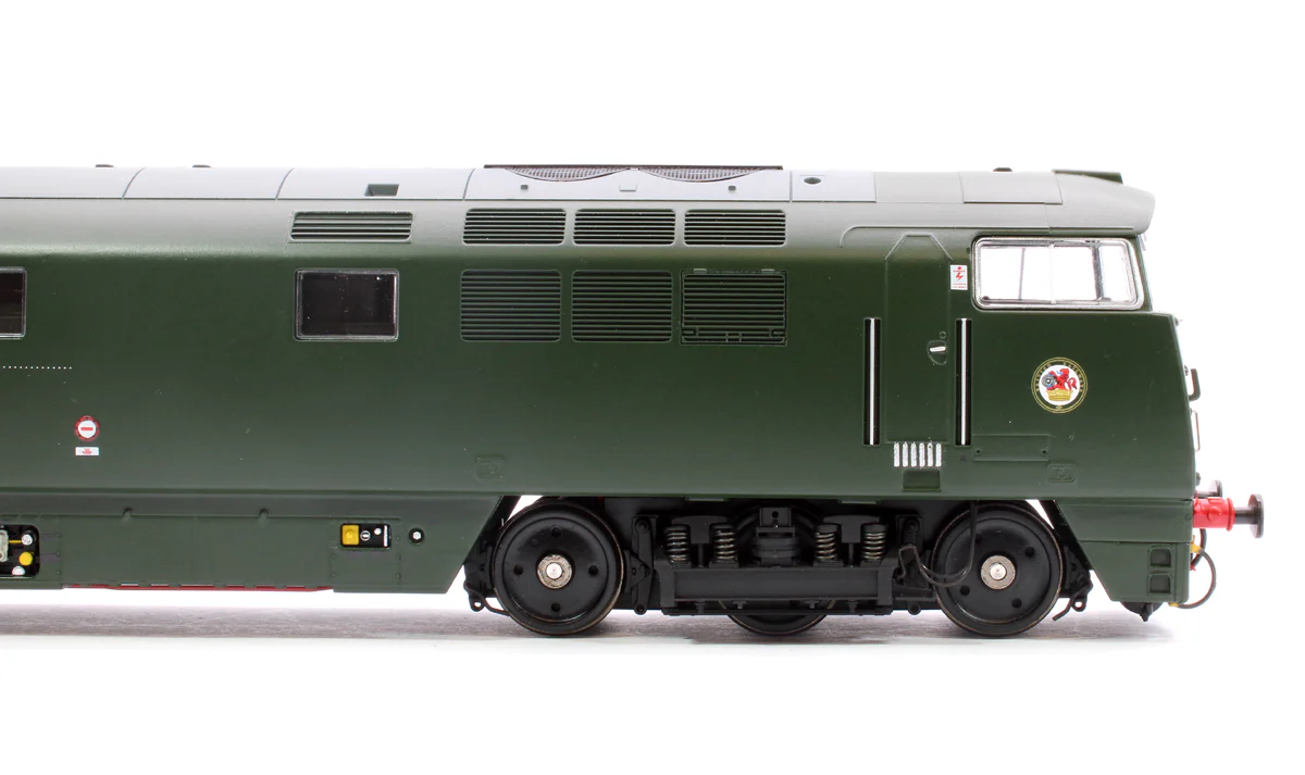 4D-003-019 Class 52 Western Crusader BR Green Small Yellow Panels D1004 Diesel Locomotive - Image 7
