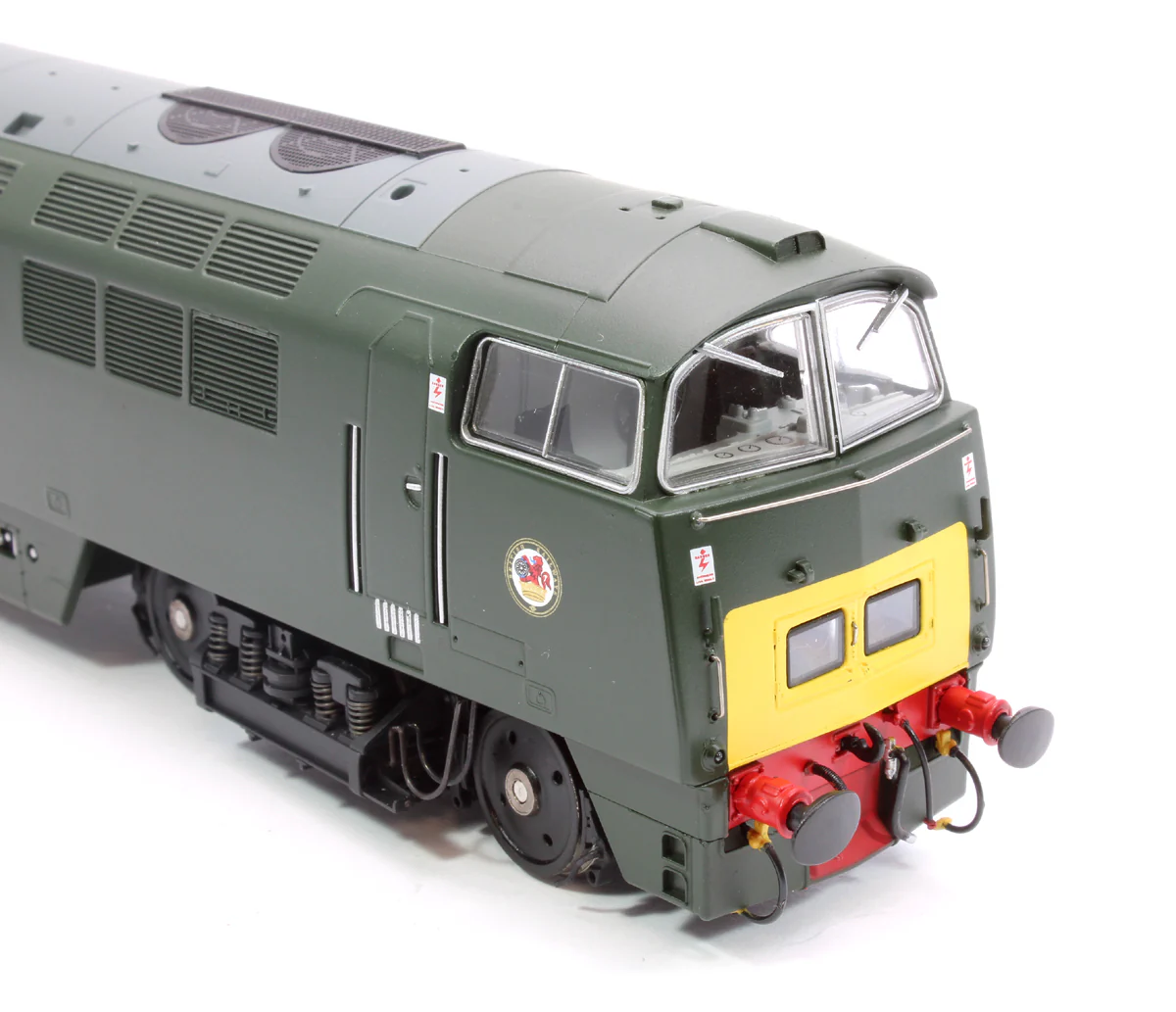 4D-003-019D Class 52 Western Crusader BR Green Small Yellow Panels D1004 Diesel Locomotive - DCC Fitted - Image 9