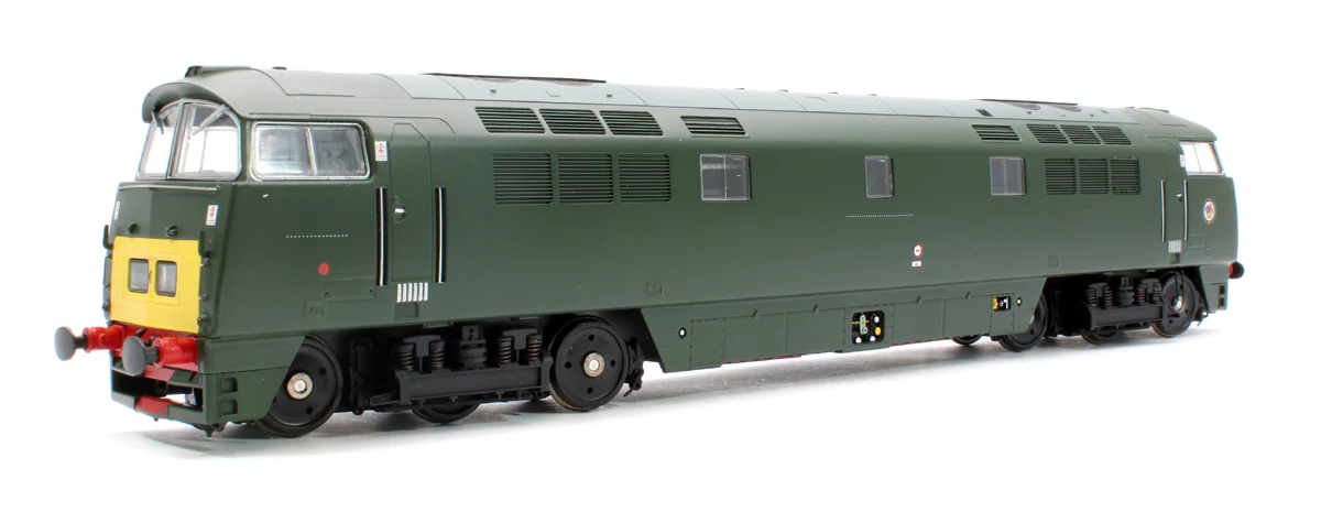 4D-003-019S Class 52 Western Crusader BR Green Small Yellow Panels D1004 Diesel Locomotive - DCC Sound - Image 3