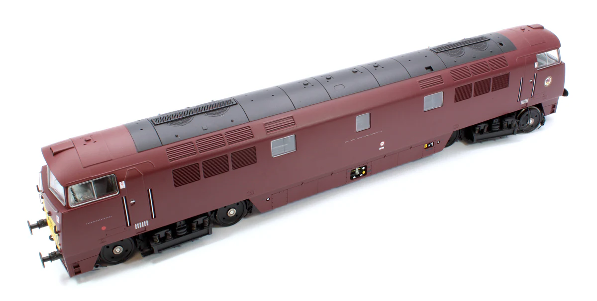 4D-003-021 Class 52 Western Invader BR Maroon Small Yellow Panels D1009 Diesel Locomotive - Image 11