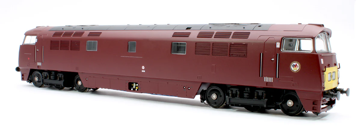4D-003-021 Class 52 Western Invader BR Maroon Small Yellow Panels D1009 Diesel Locomotive - Image 2