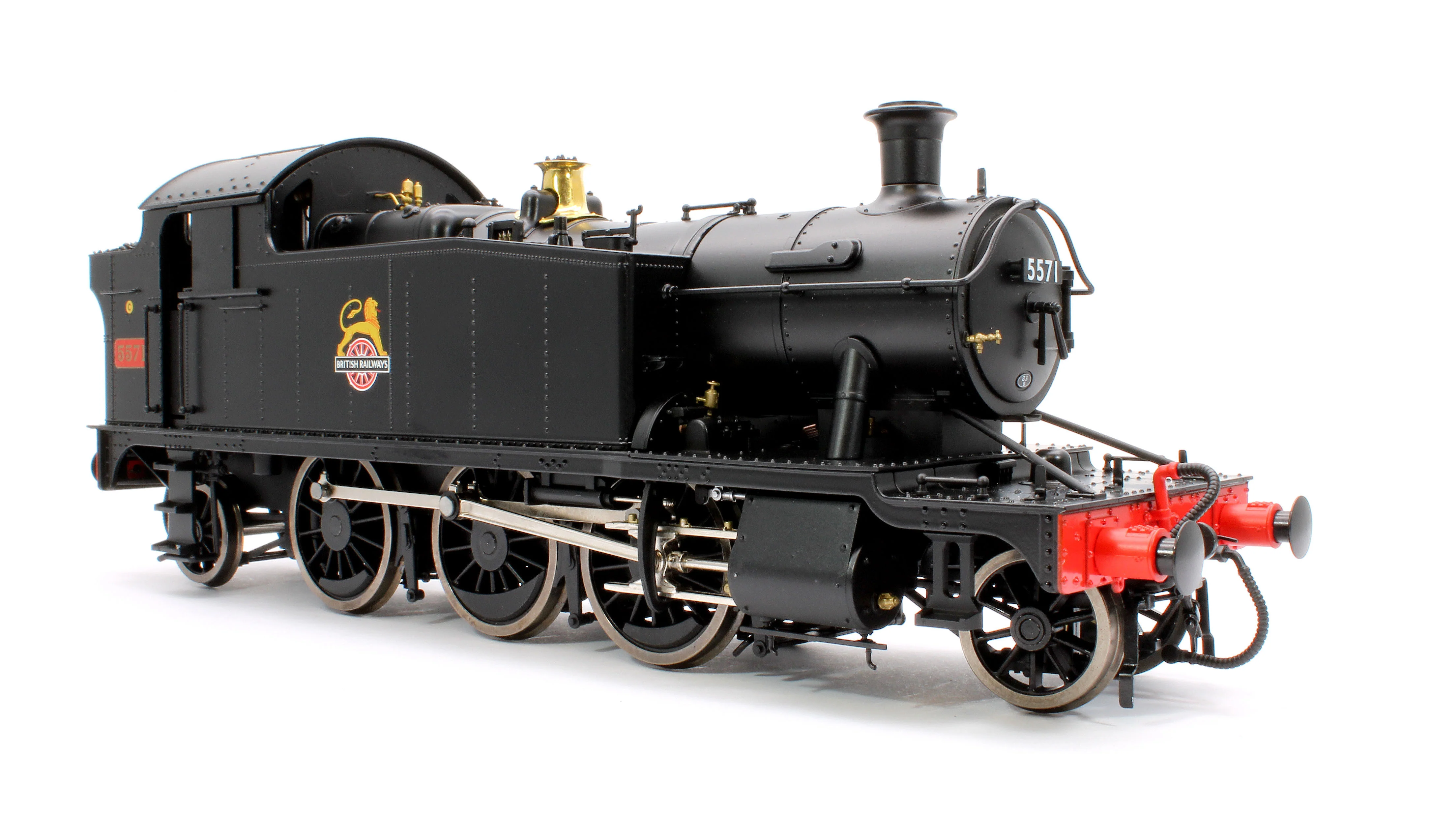 LHT-S-5507 Class 55xx 2-6-2 BR Early Crest BR Black 5571 Steam Locomotive - Image 5