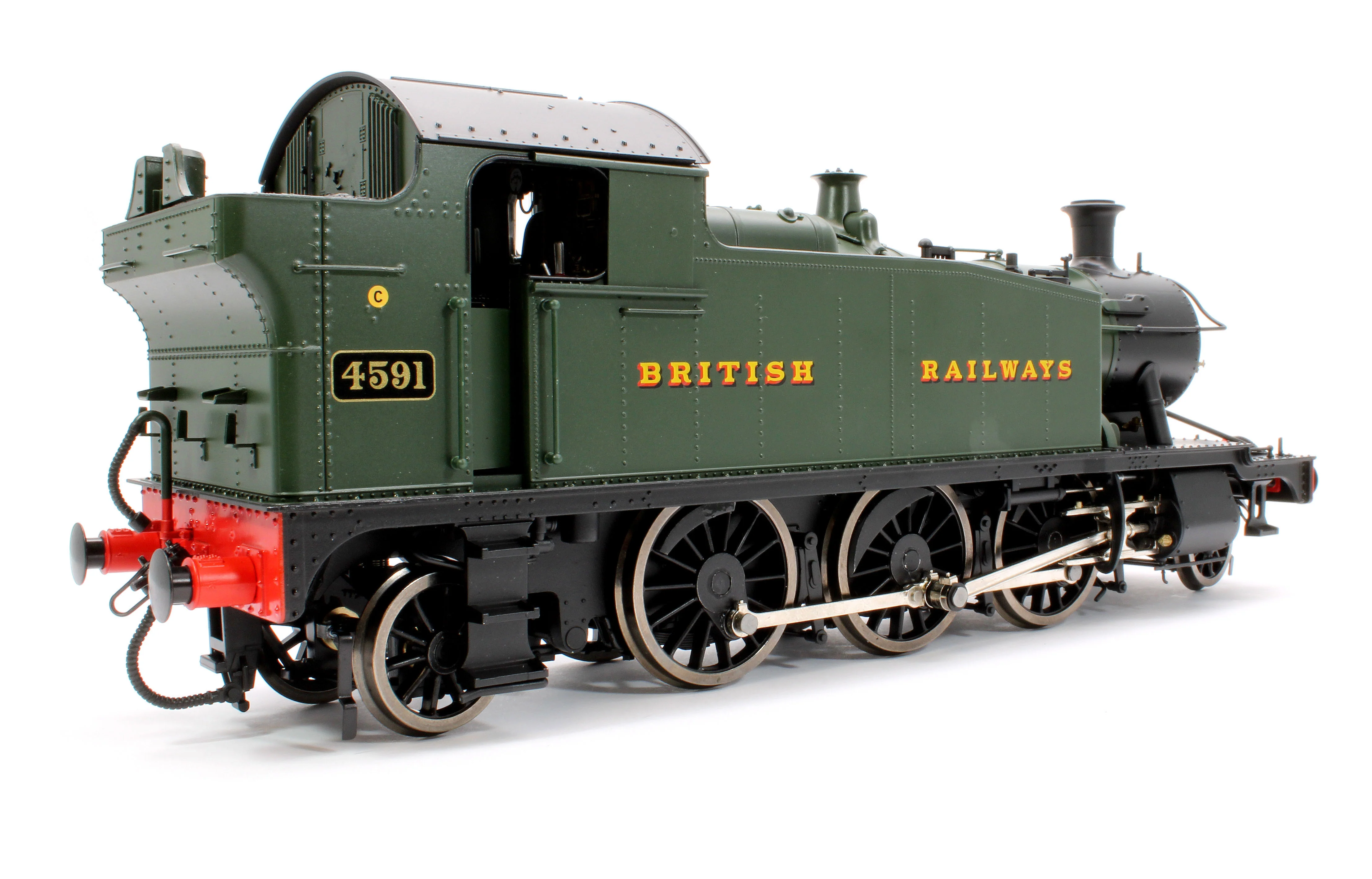 LHT-S-5505S Class 55xx 2-6-2 ’British Railways’ Green 4591 Steam Locomotive - DCC Sound Fitted - Image 4