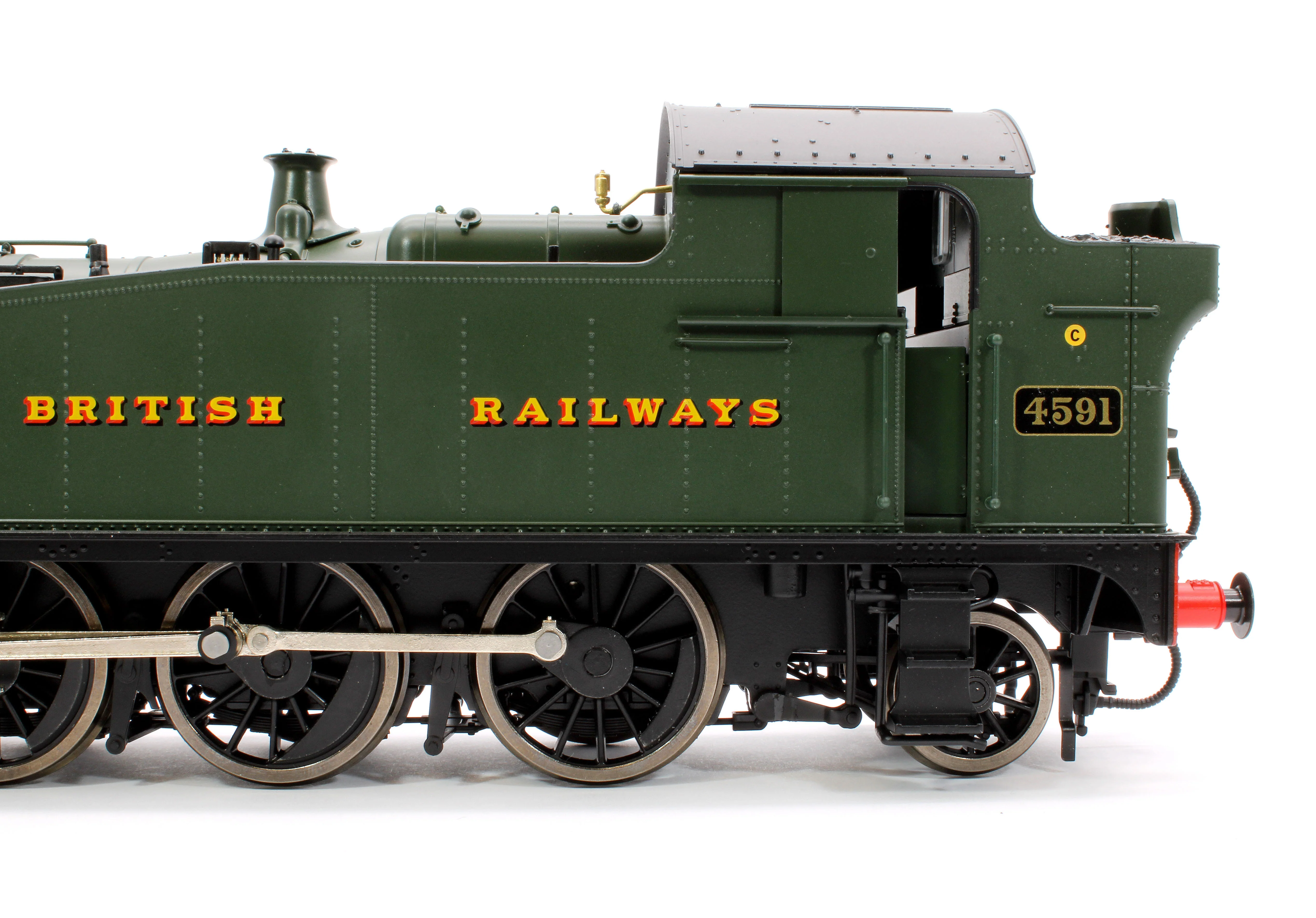 LHT-S-5505S Class 55xx 2-6-2 ’British Railways’ Green 4591 Steam Locomotive - DCC Sound Fitted - Image 6