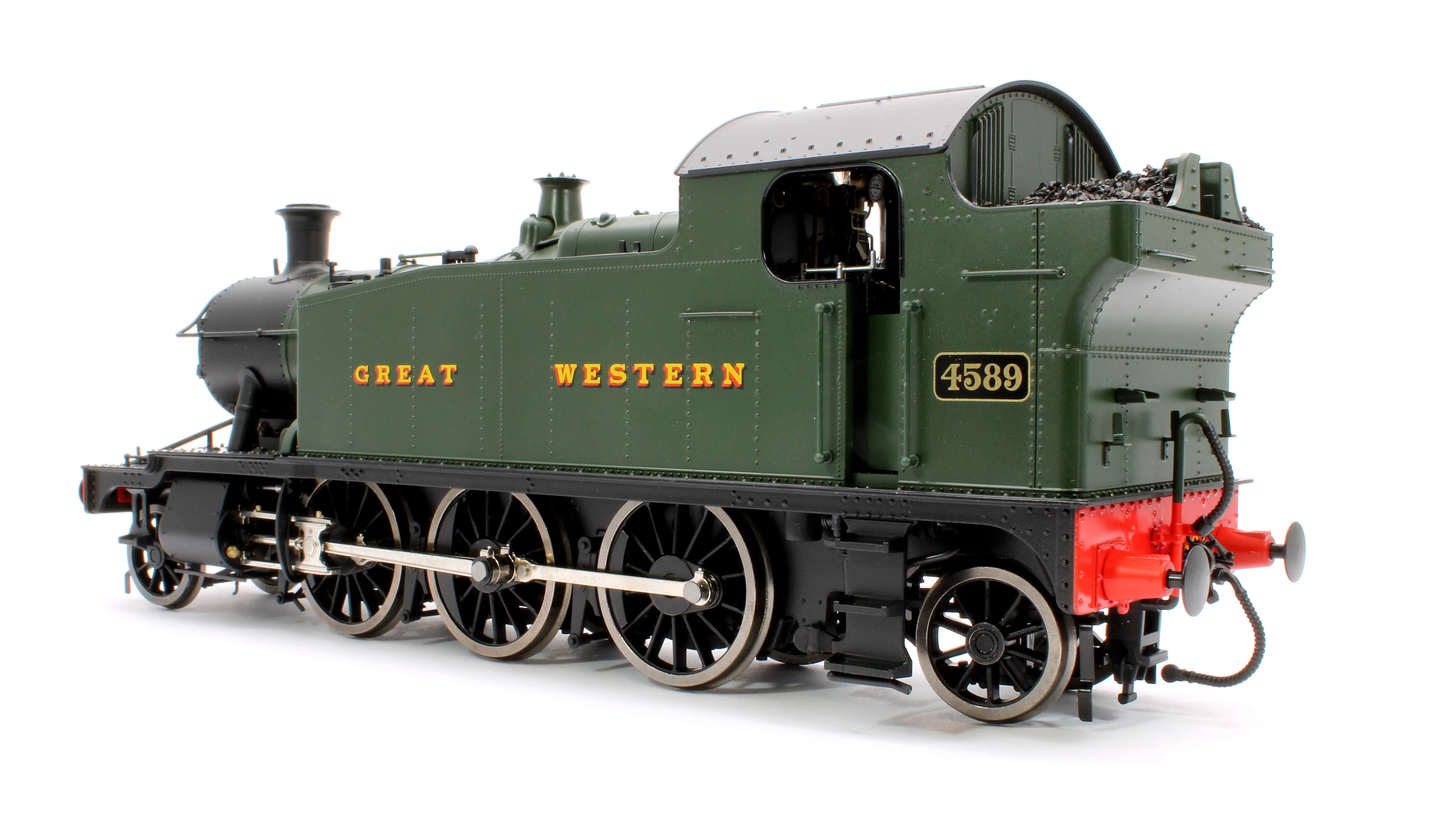 LHT-S-5501S Class 55xx 2-6-2 Great Western Green 4589 Steam Locomotive - DCC Sound Fitted - Image 3