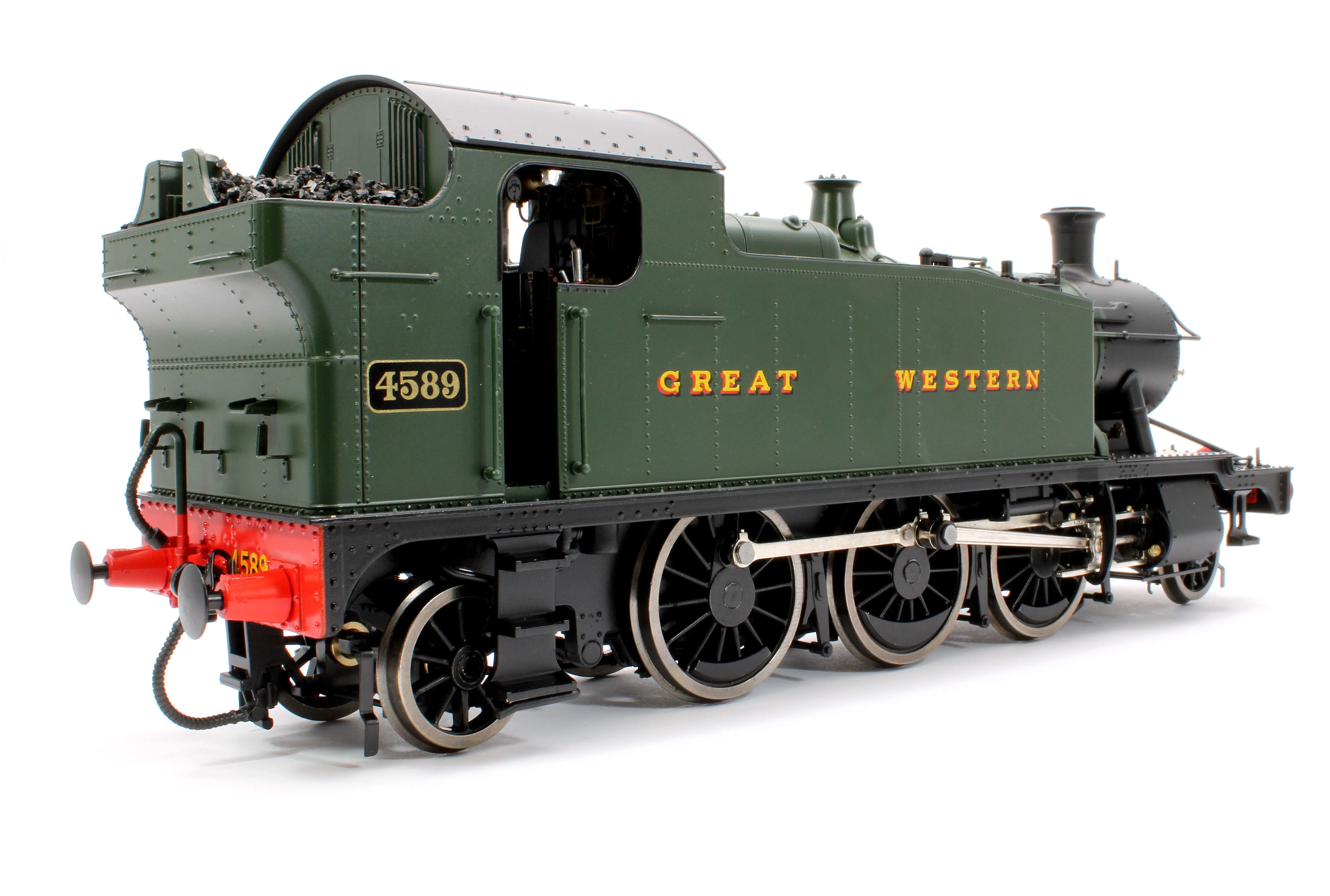 LHT-S-5501S Class 55xx 2-6-2 Great Western Green 4589 Steam Locomotive - DCC Sound Fitted - Image 4