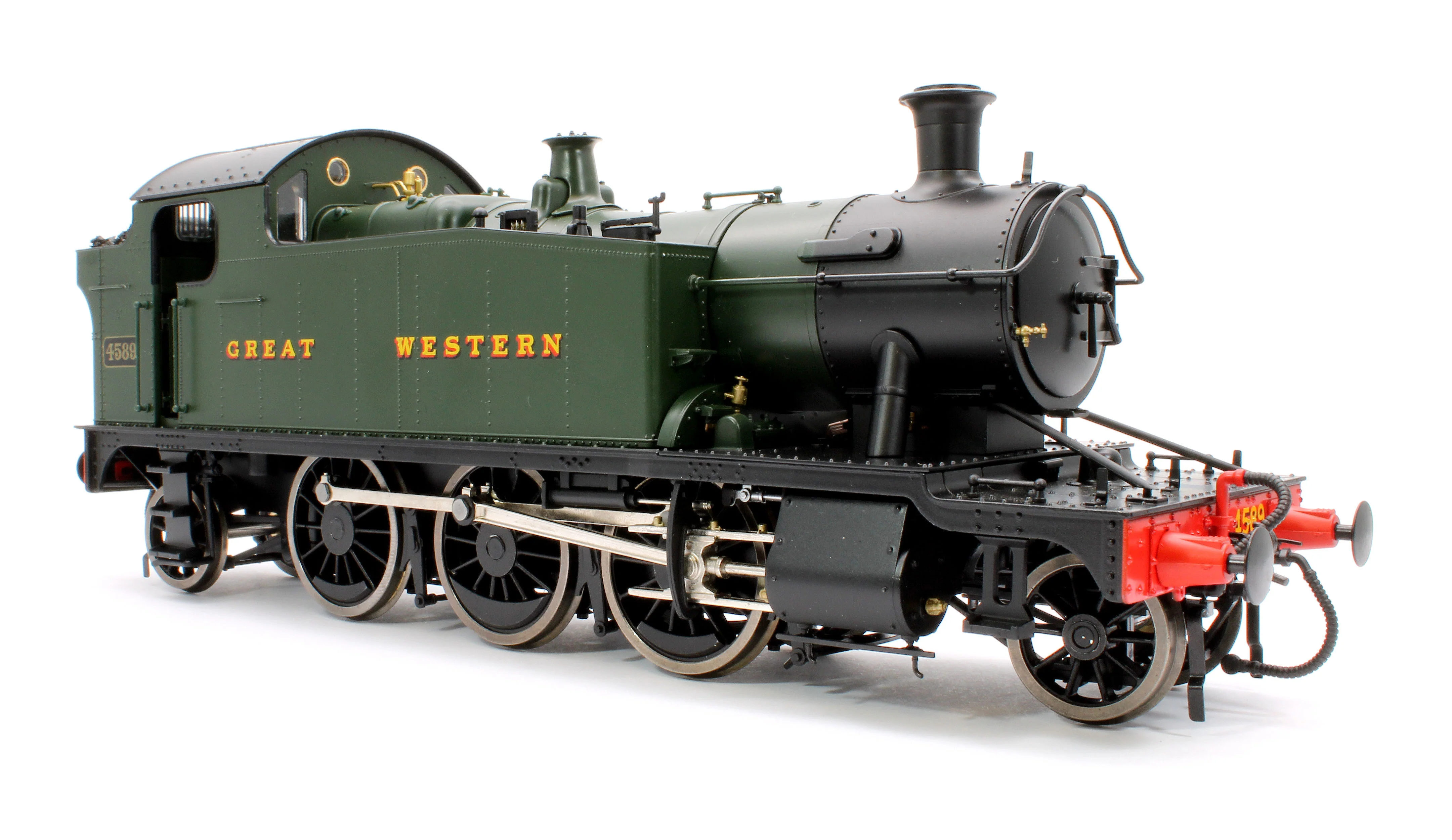 LHT-S-5501S Class 55xx 2-6-2 Great Western Green 4589 Steam Locomotive - DCC Sound Fitted - Image 5