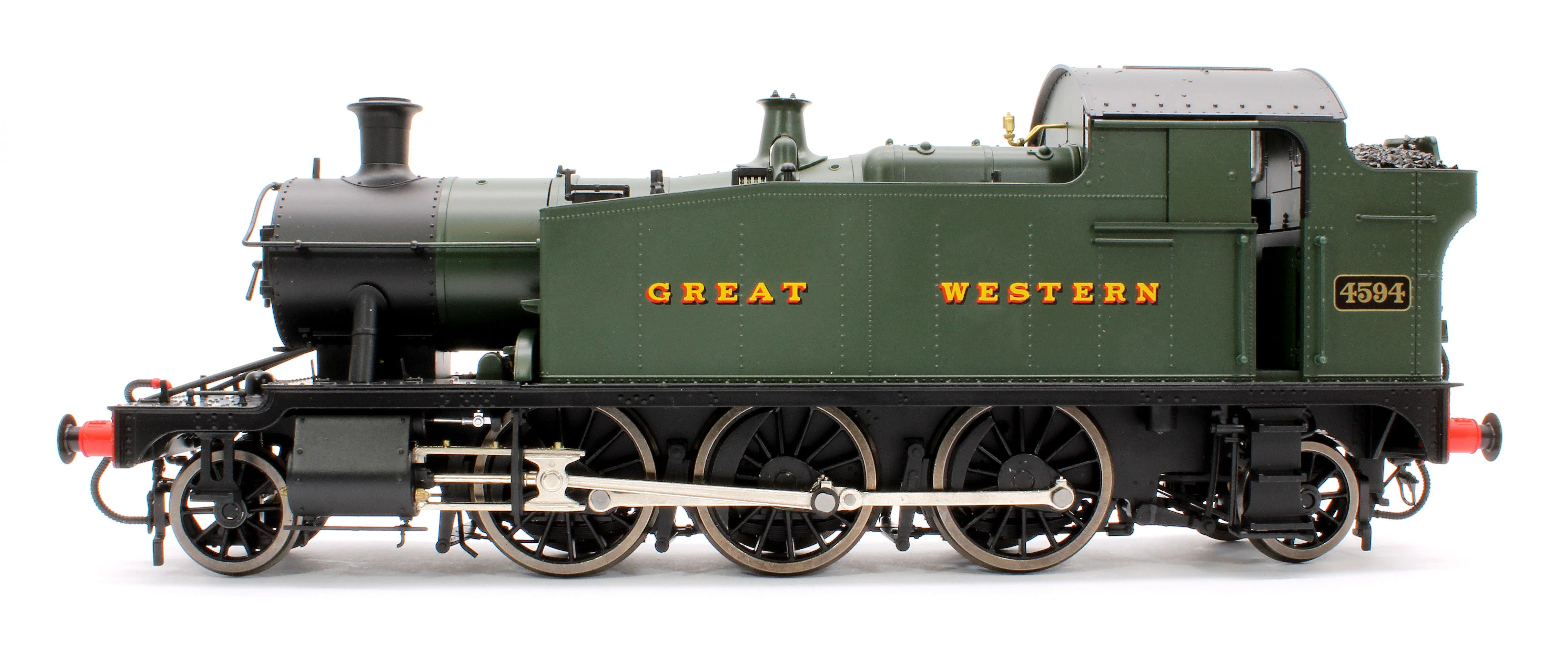 LHT-S-5502 Class 55xx 2-6-2 Great Western Green 4594 Steam Locomotive - Image 2
