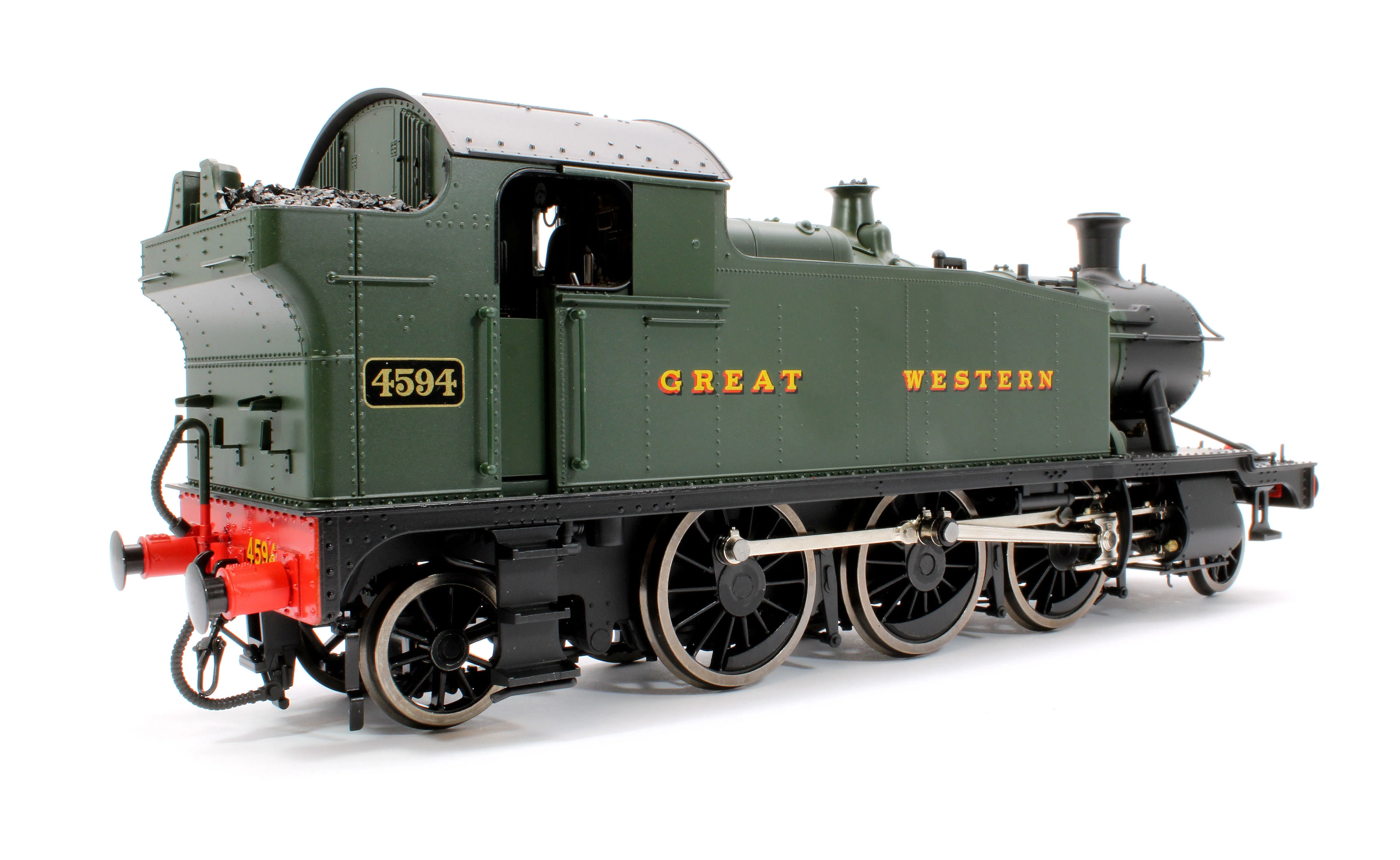 LHT-S-5502 Class 55xx 2-6-2 Great Western Green 4594 Steam Locomotive - Image 4