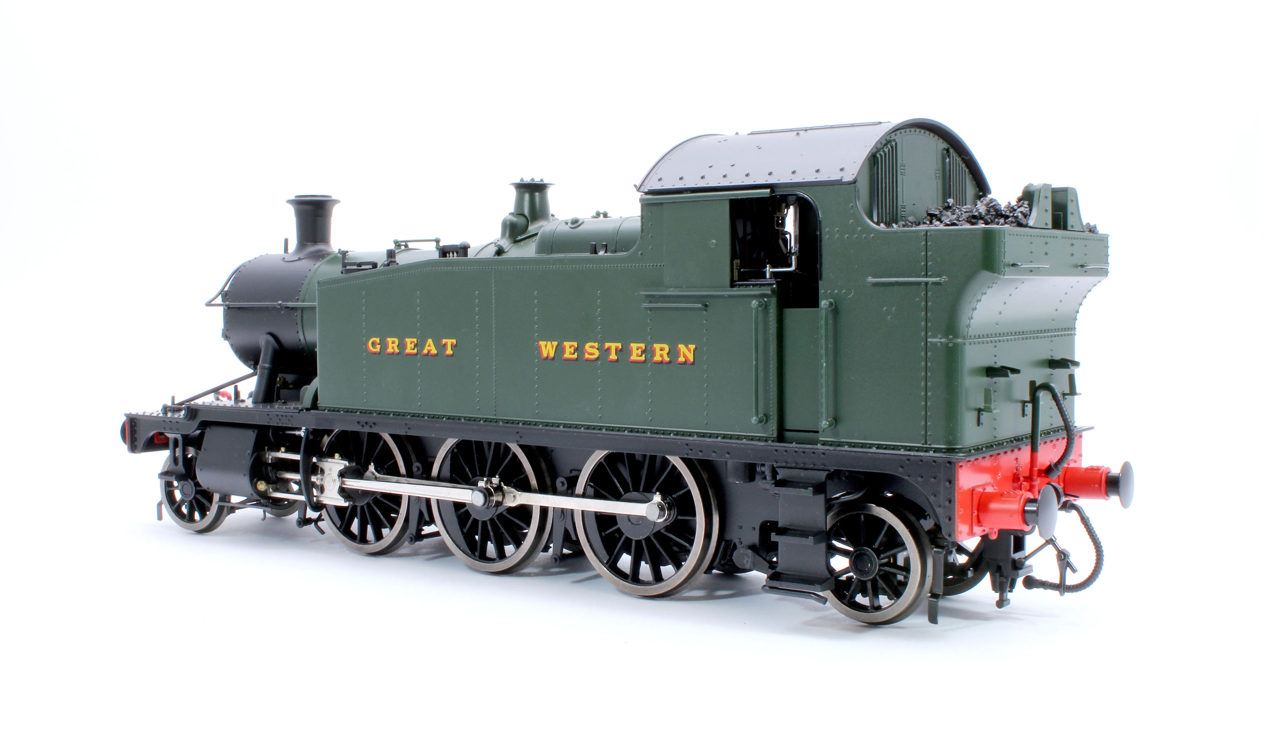 LHT-S-5502U Class 55xx 2-6-2 Great Western Green Unnumbered Steam Locomotive - Image 2