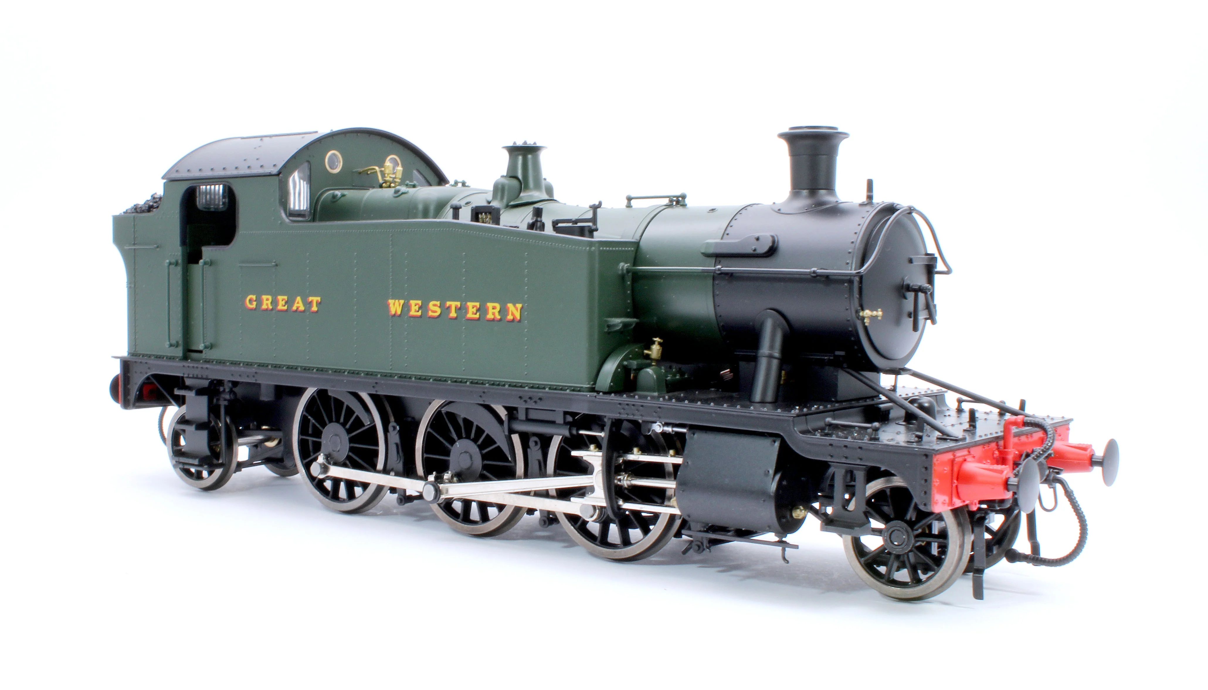LHT-S-5501US Class 55xx 2-6-2 Great Western Green Unnumbered Steam Locomotive - DCC Sound Fitted - Image 4