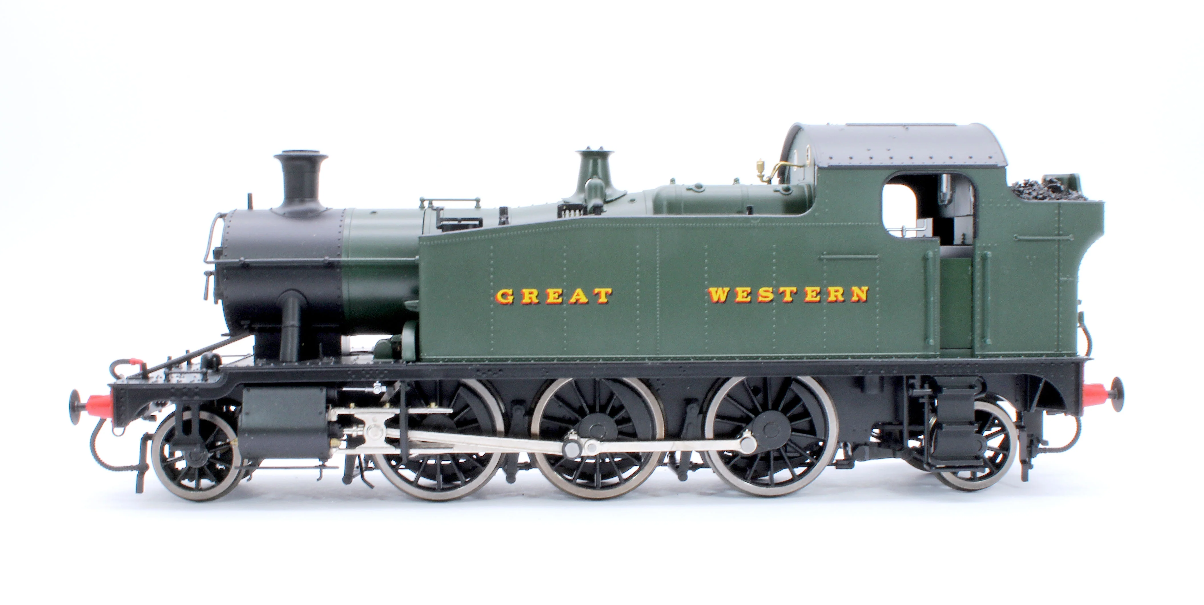 LHT-S-5501US Class 55xx 2-6-2 Great Western Green Unnumbered Steam Locomotive - DCC Sound Fitted - Image 5