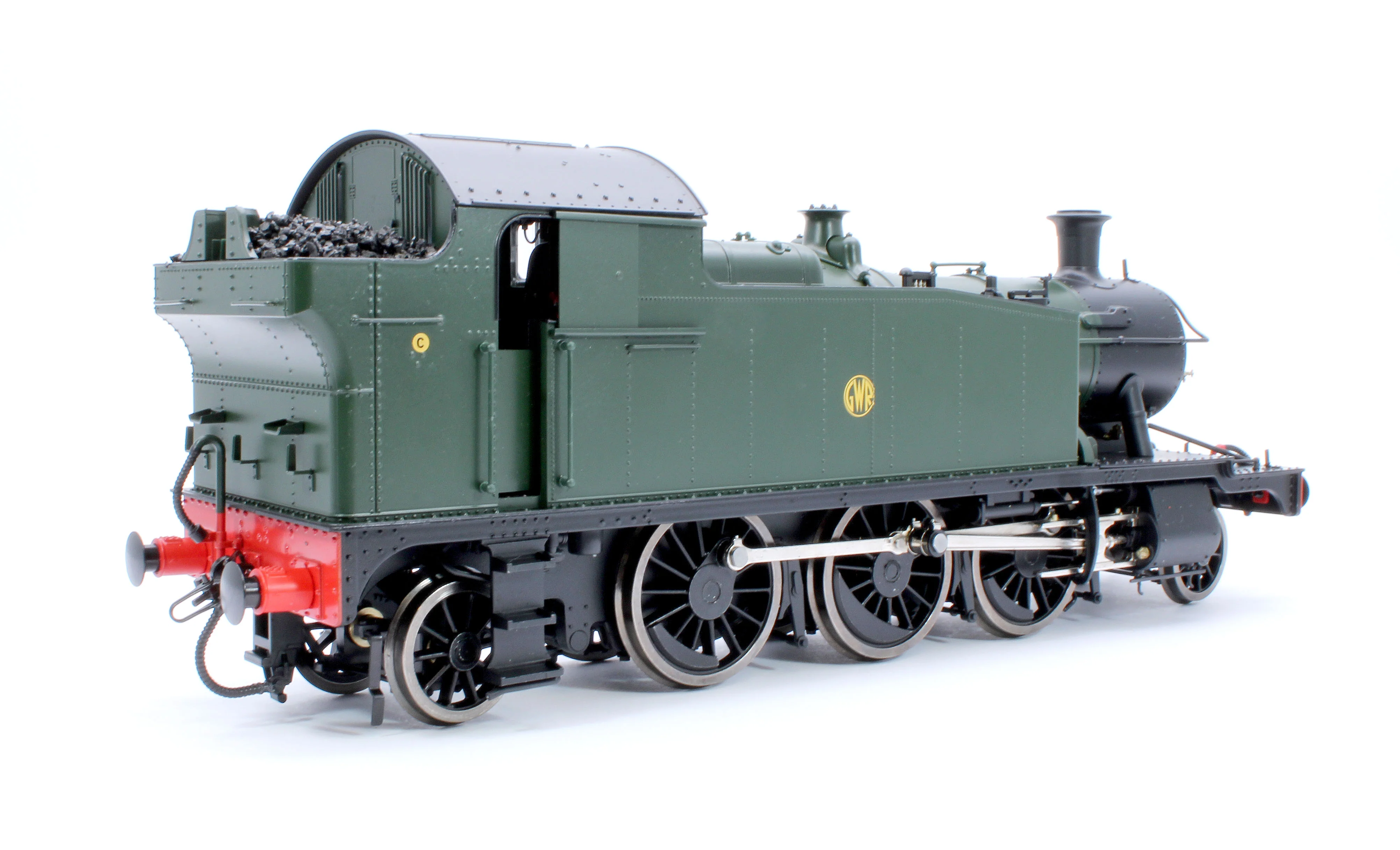 LHT-S-5503U Class 55xx 2-6-2 Shirtbutton GWR Green Unnumbered Steam Locomotive - Image 3