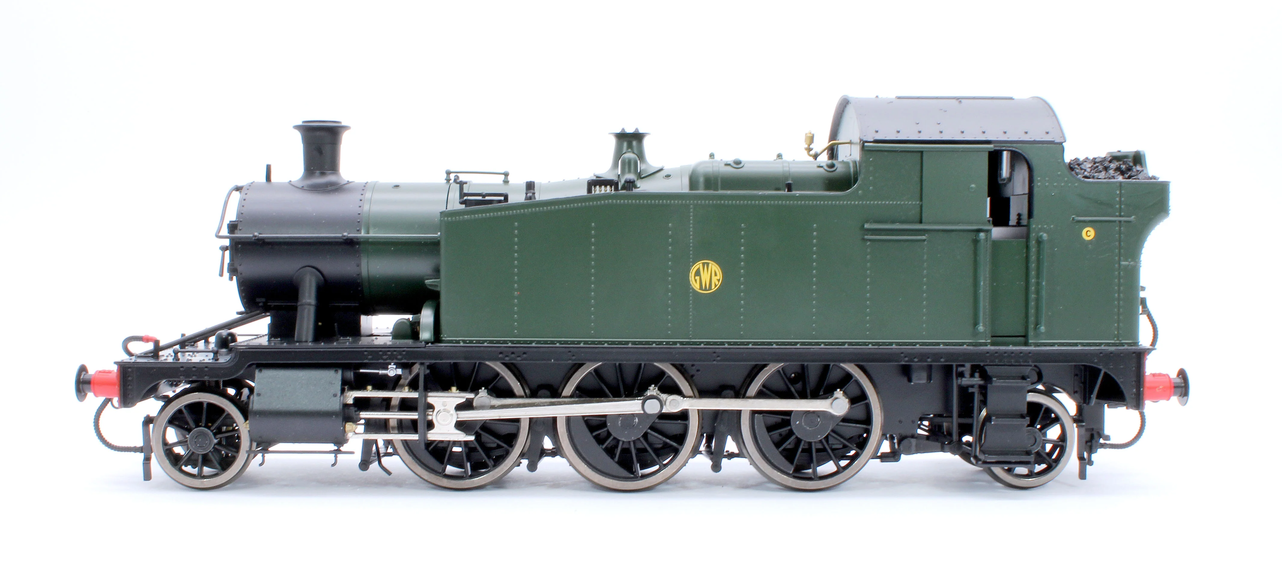 LHT-S-5503U Class 55xx 2-6-2 Shirtbutton GWR Green Unnumbered Steam Locomotive - Image 5