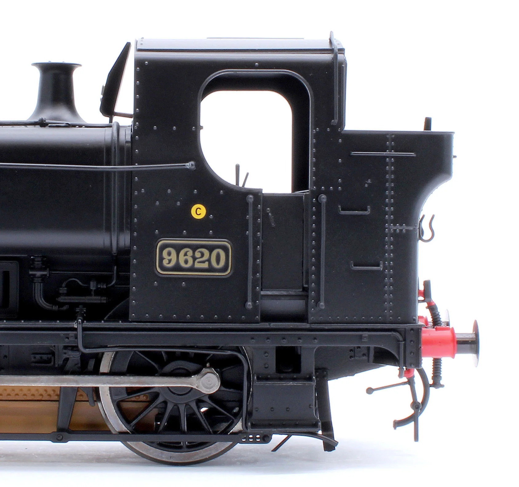 7S-007-021D Class 57xx Pannier BR Black Late Crest 9620 - Steam Tank Locomotive - DCC Fitted - Image 8