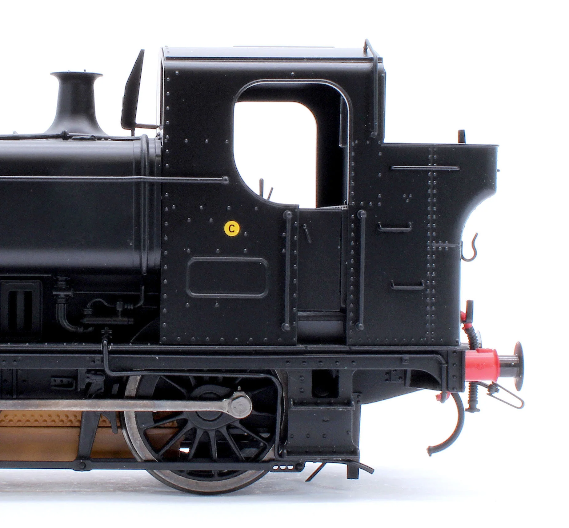 7S-007-021US Class 57xx Pannier BR Black Late Crest Unnumbered - Steam Tank Locomotive - Sound Fitted - Image 8
