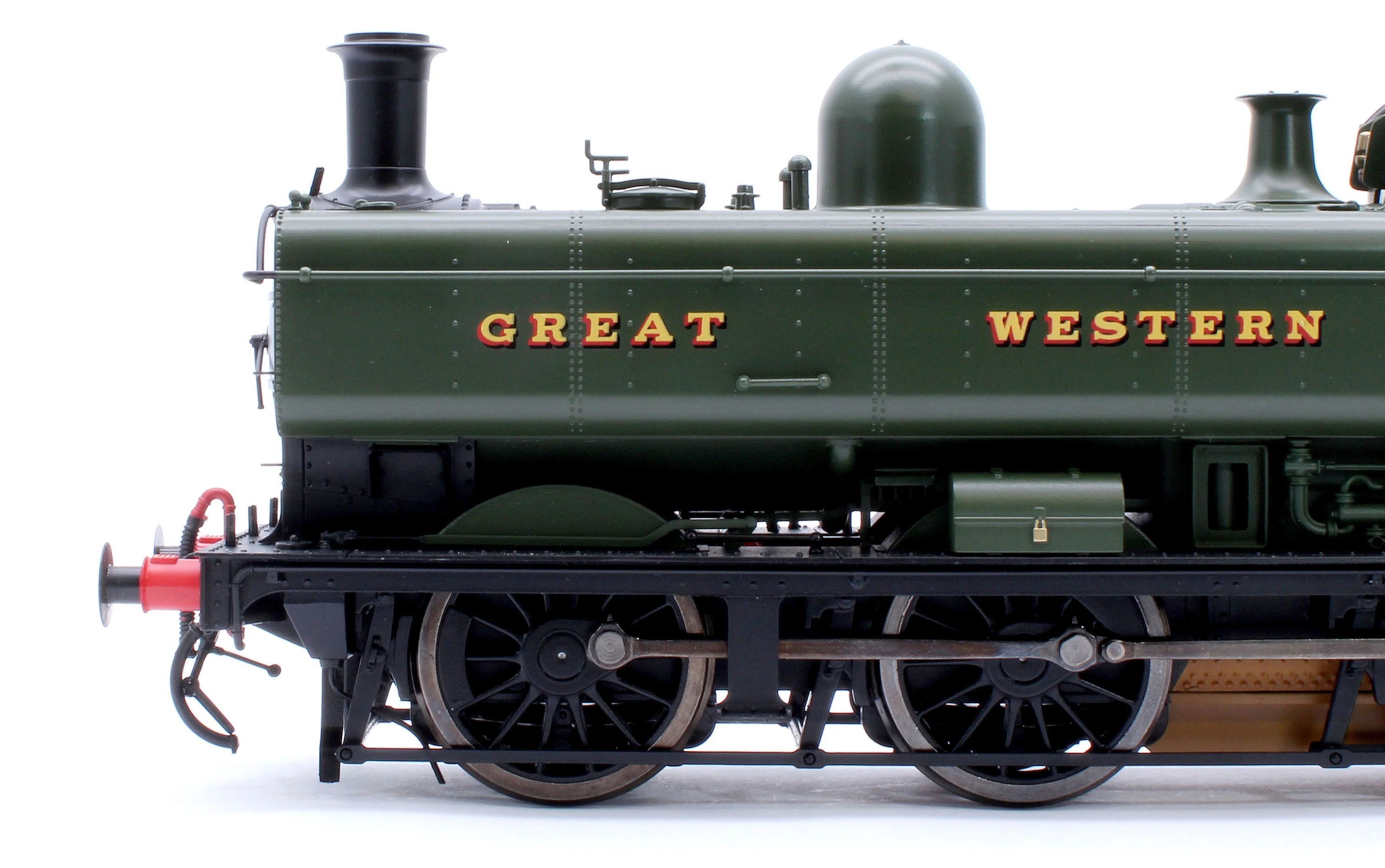 7S-007-013S Class 57xx Pannier 'Great Western' Green 7718 - Steam Tank Locomotive - Sound Fitted - Image 7