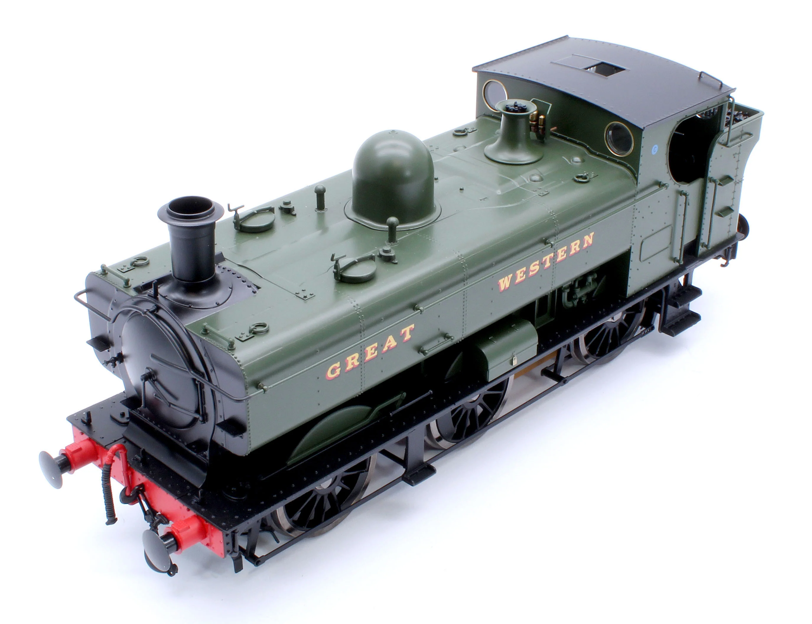7S-007-013US Class 57xx Pannier 'Great Western' Green Unnumbered - Steam Tank Locomotive - Sound Fitted - Image 11