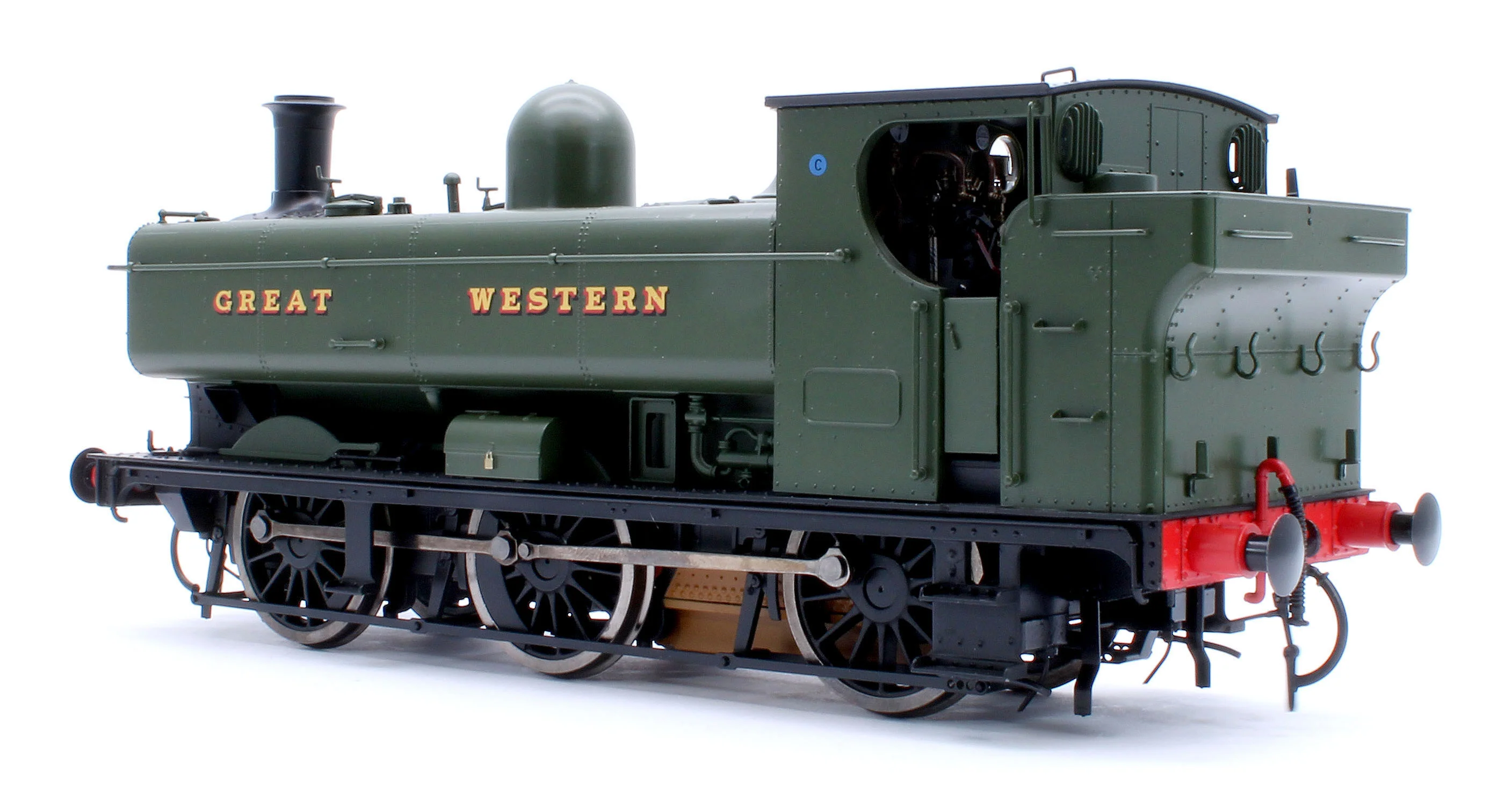7S-007-013US Class 57xx Pannier 'Great Western' Green Unnumbered - Steam Tank Locomotive - Sound Fitted - Image 3