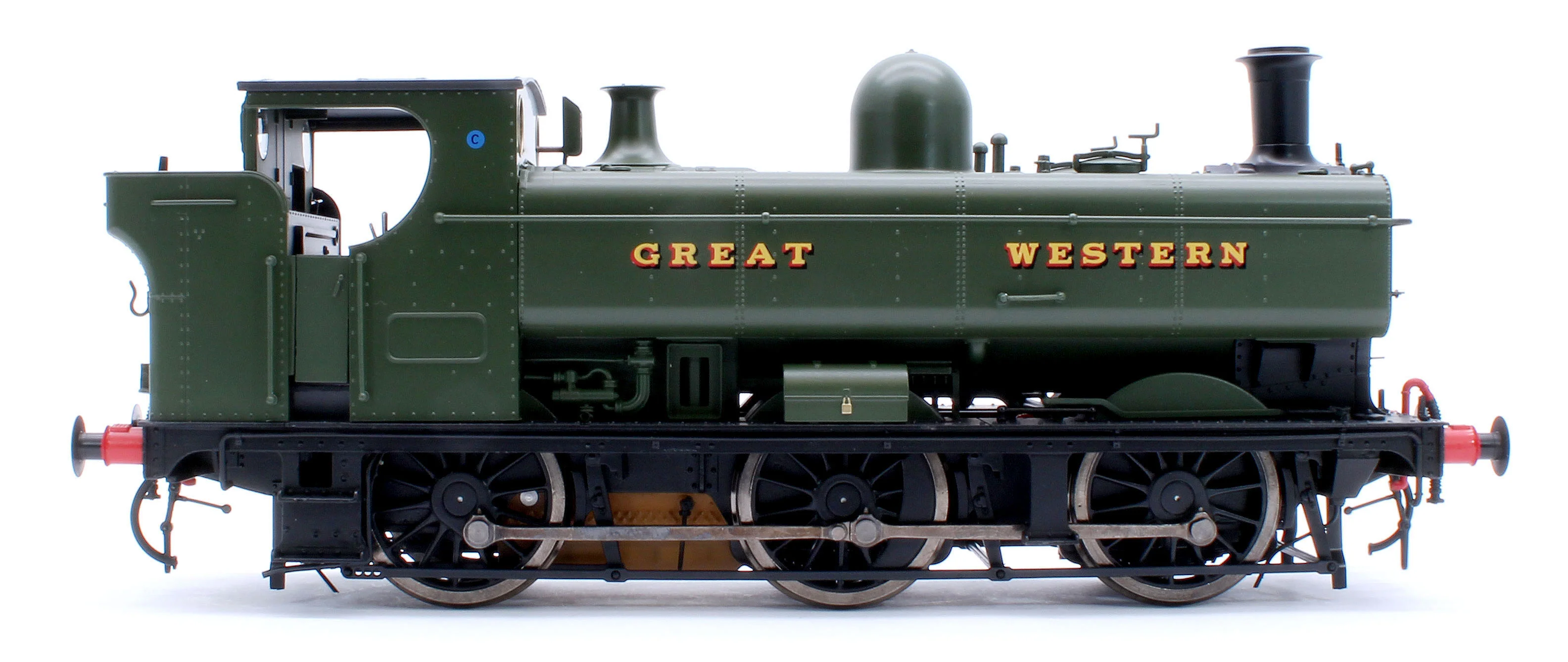 7S-007-013US Class 57xx Pannier 'Great Western' Green Unnumbered - Steam Tank Locomotive - Sound Fitted - Image 5