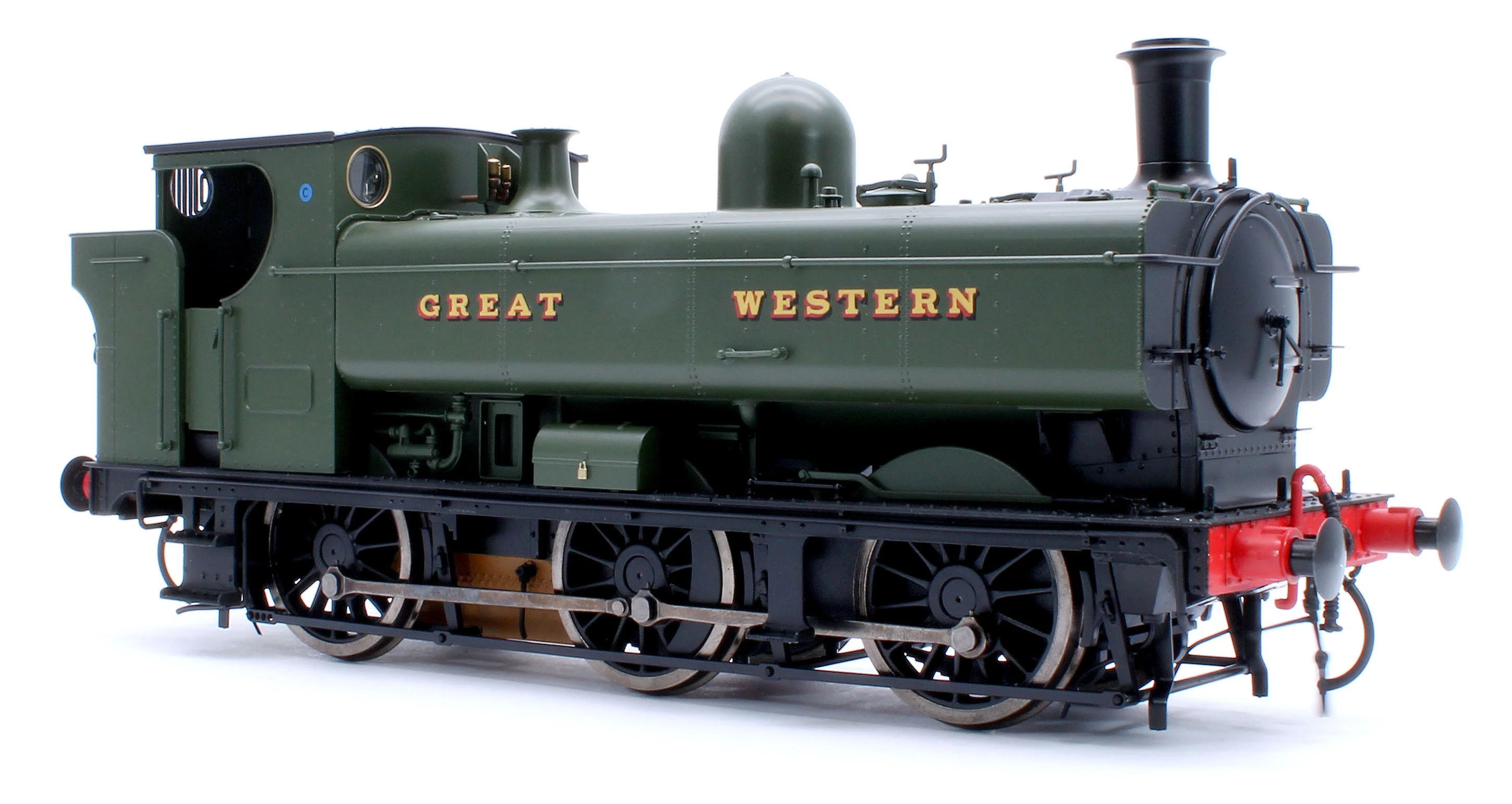 7S-007-013US Class 57xx Pannier 'Great Western' Green Unnumbered - Steam Tank Locomotive - Sound Fitted - Image 6