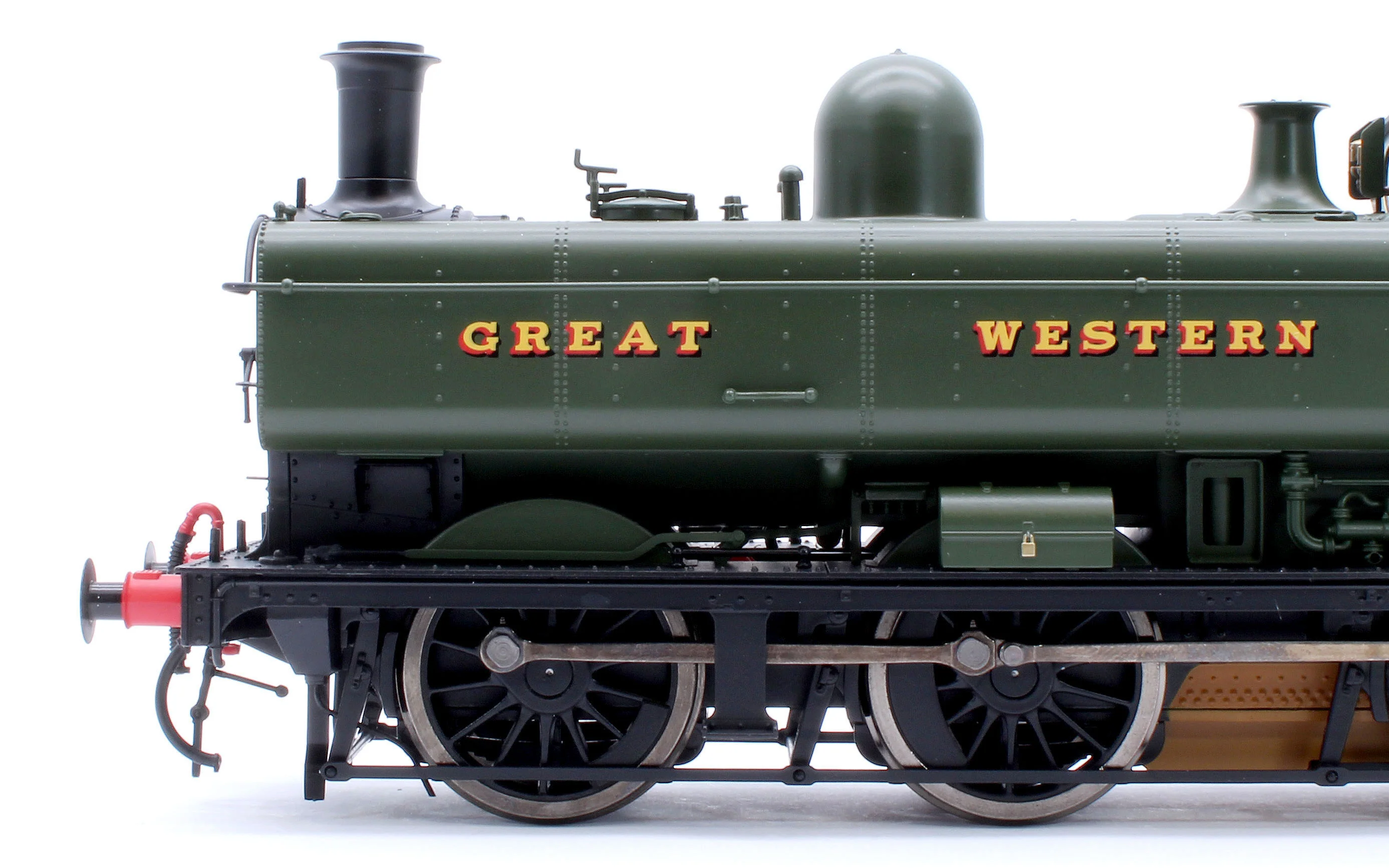 7S-007-013US Class 57xx Pannier 'Great Western' Green Unnumbered - Steam Tank Locomotive - Sound Fitted - Image 7