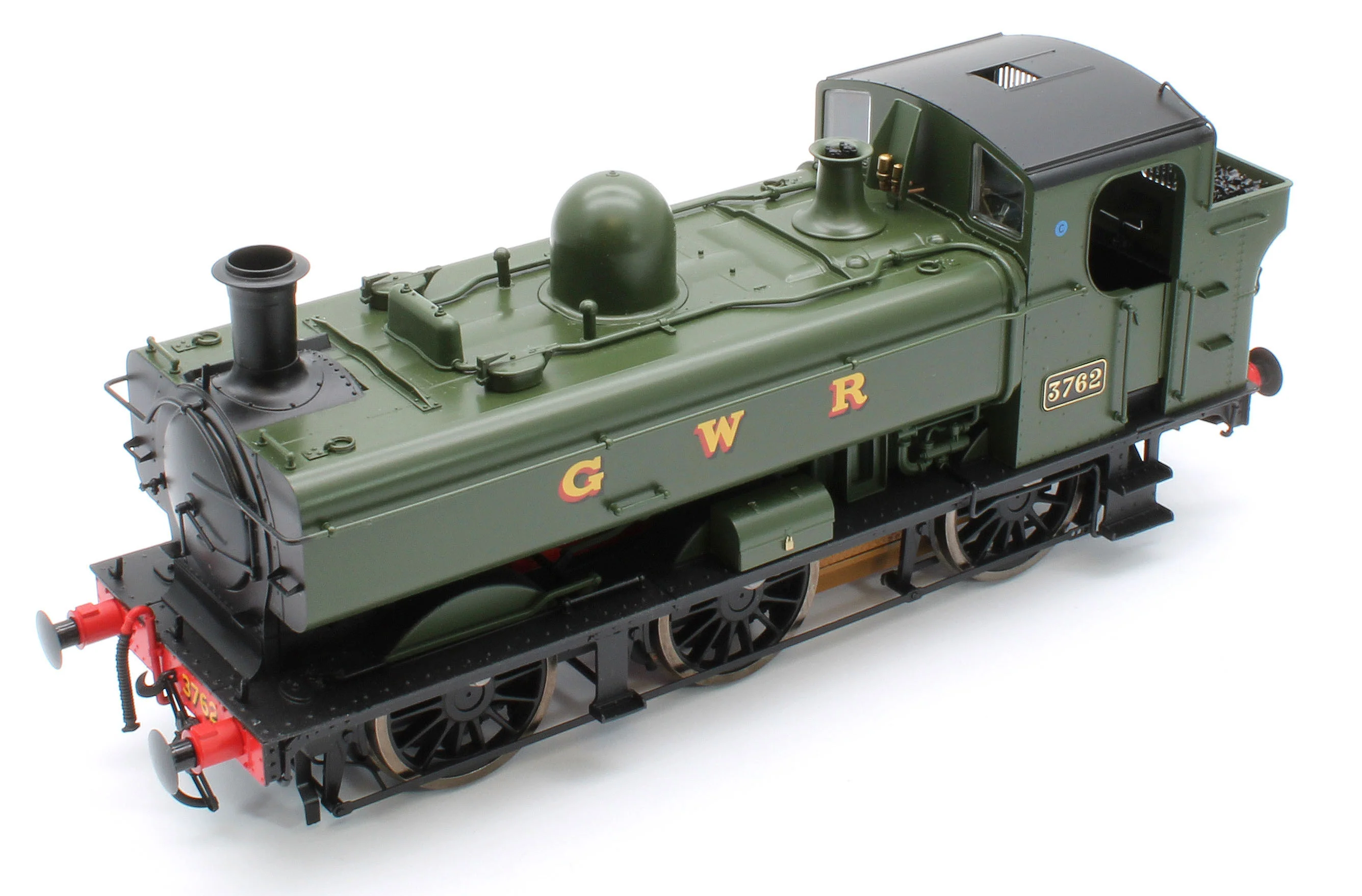 7S-007-015S Class 57xx Pannier 'GWR' Green 3762 - Steam Tank Locomotive - Sound Fitted - Image 11