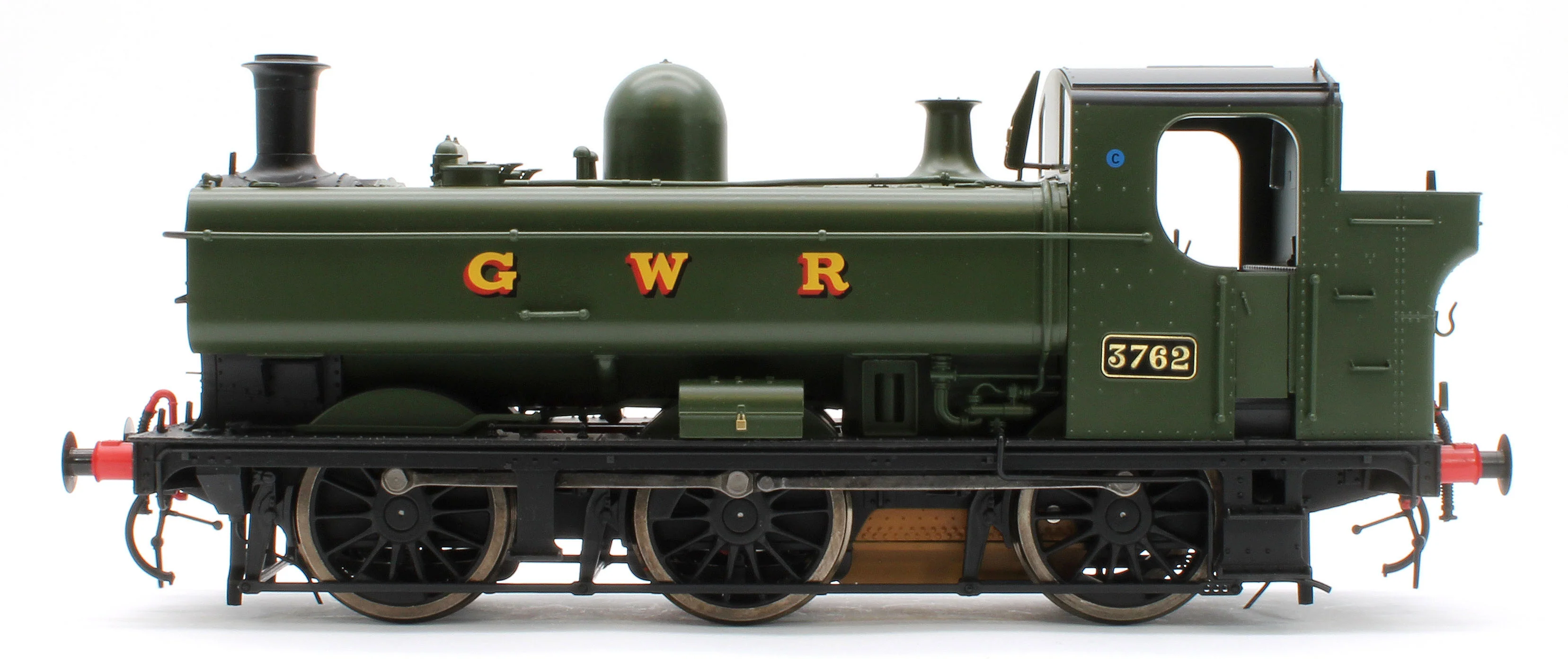 7S-007-015S Class 57xx Pannier 'GWR' Green 3762 - Steam Tank Locomotive - Sound Fitted - Image 2