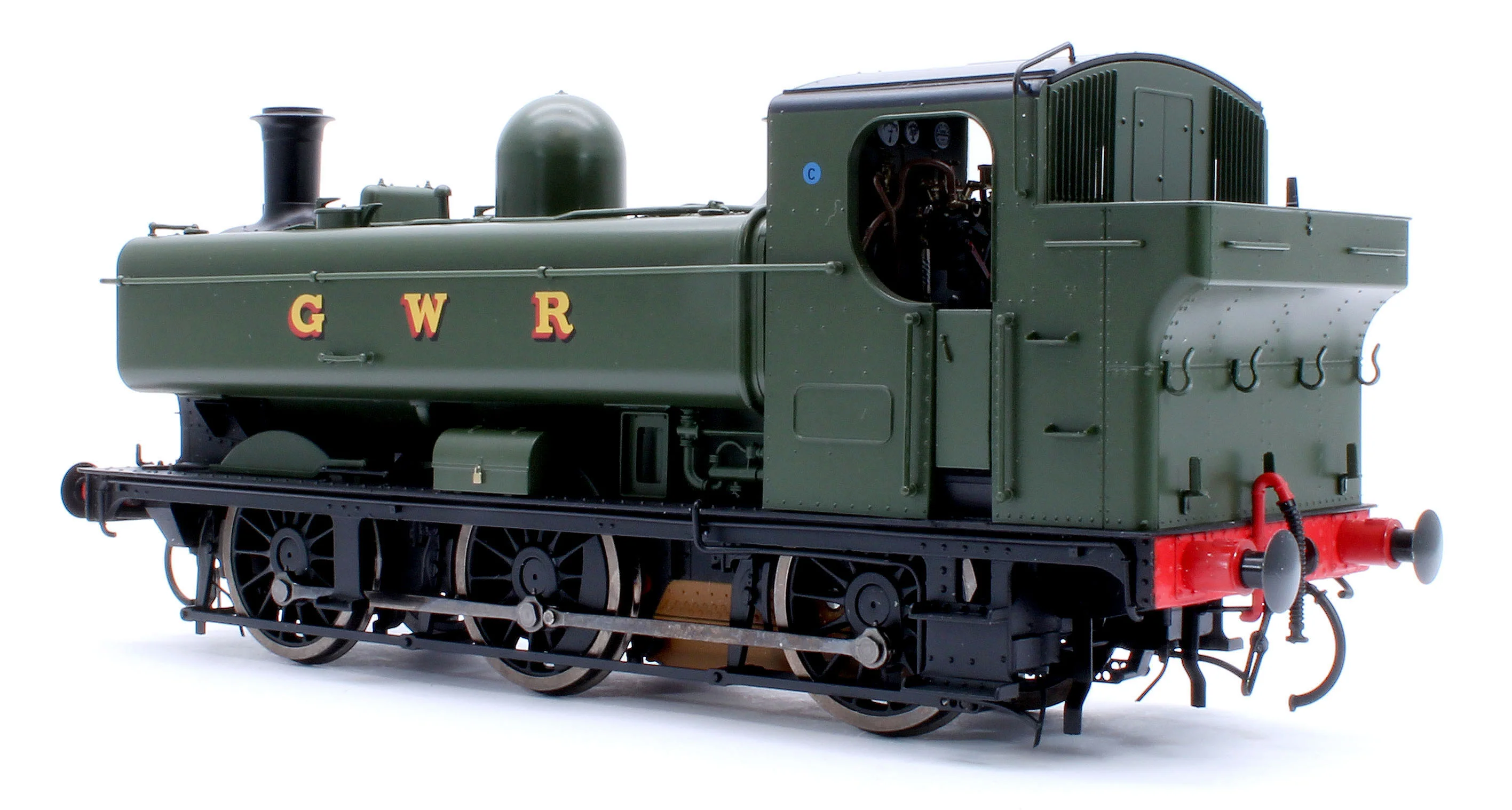 7S-007-015U Class 57xx Pannier 'GWR' Green Unnumbered - Steam Tank Locomotive - Image 3